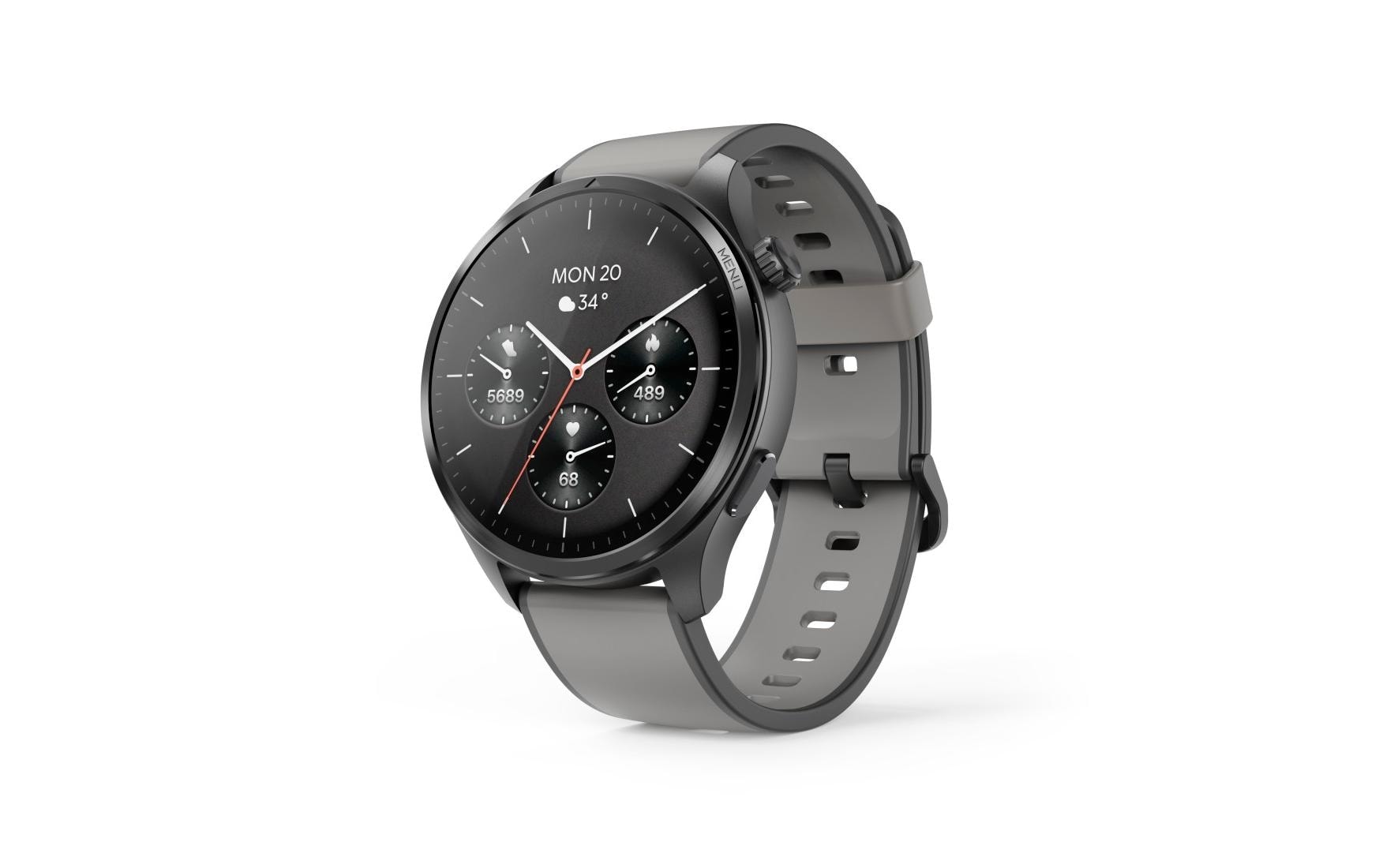 Hama Smartwatch »Smartwatch m. GPS (1,43", Musikspeicher, Telefonfunktion, wasserdicht)«(/ 1,43 ″)