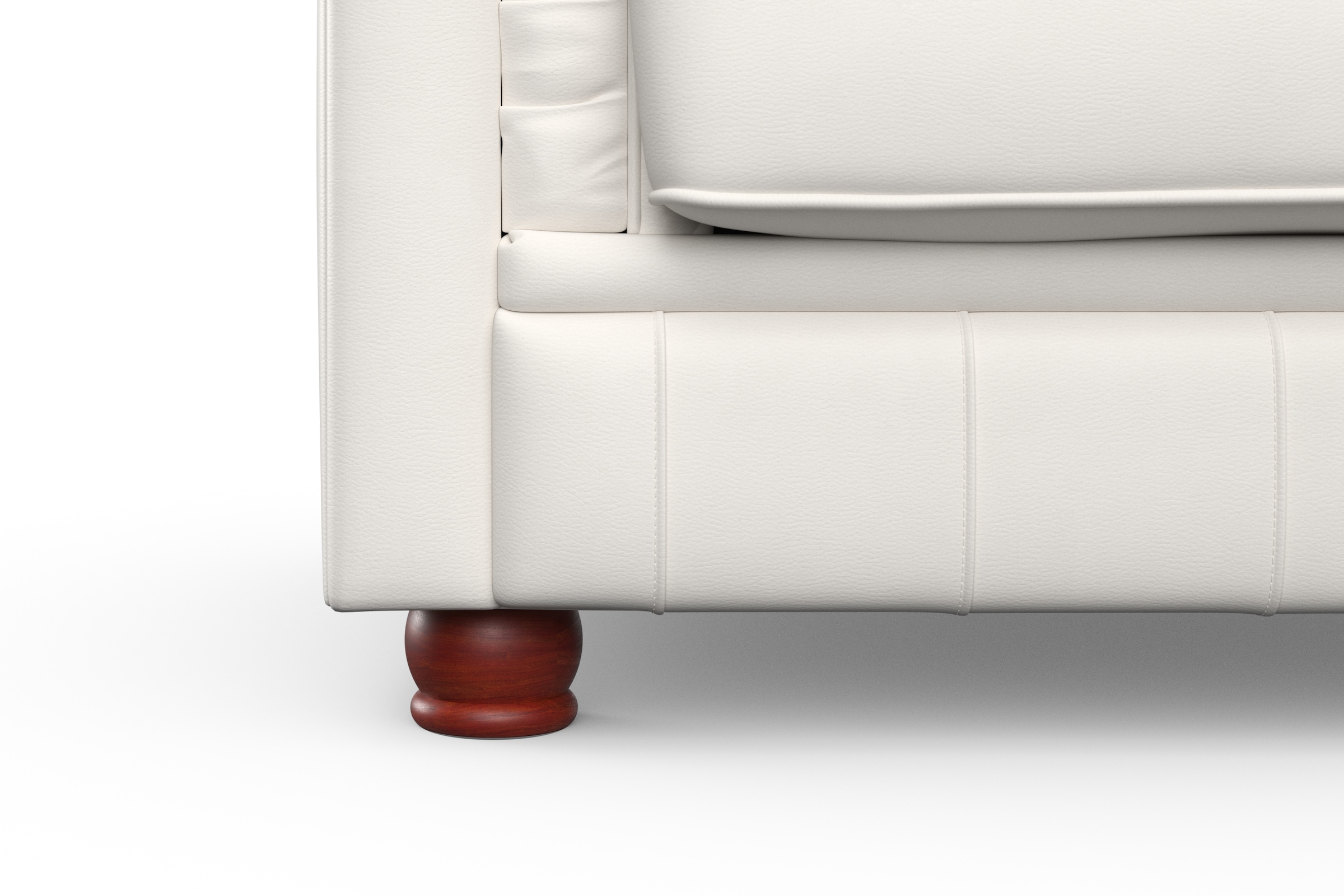 Max Winzer® Chesterfield-Sofa »Kent edel und bequem, tolle Detailverarbeitung, komfortable Armlehnen«, 3-Sitzer mit aufwendiger Knopfheftung, Breite 205 cm