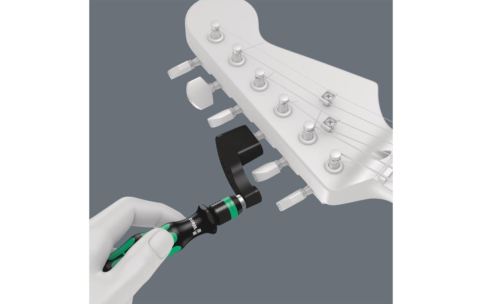 Wera Werkzeugset »Wera 9100 Gitarren-Werkzeugsatz«, (27 tlg.)