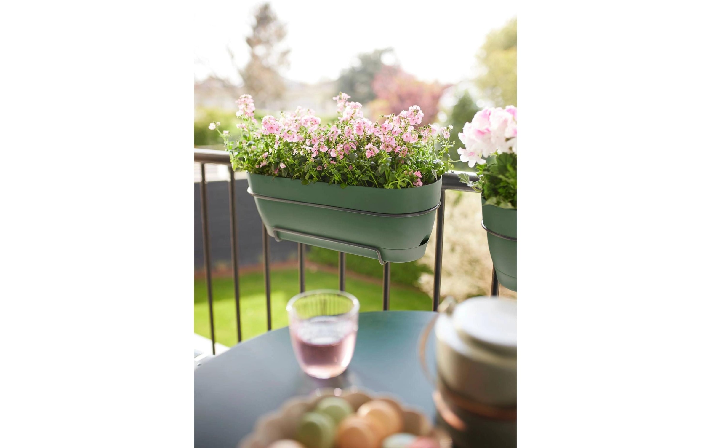 Elho Blumentopf »Vibia Campana Balkonkasten Allin1 50 cm«