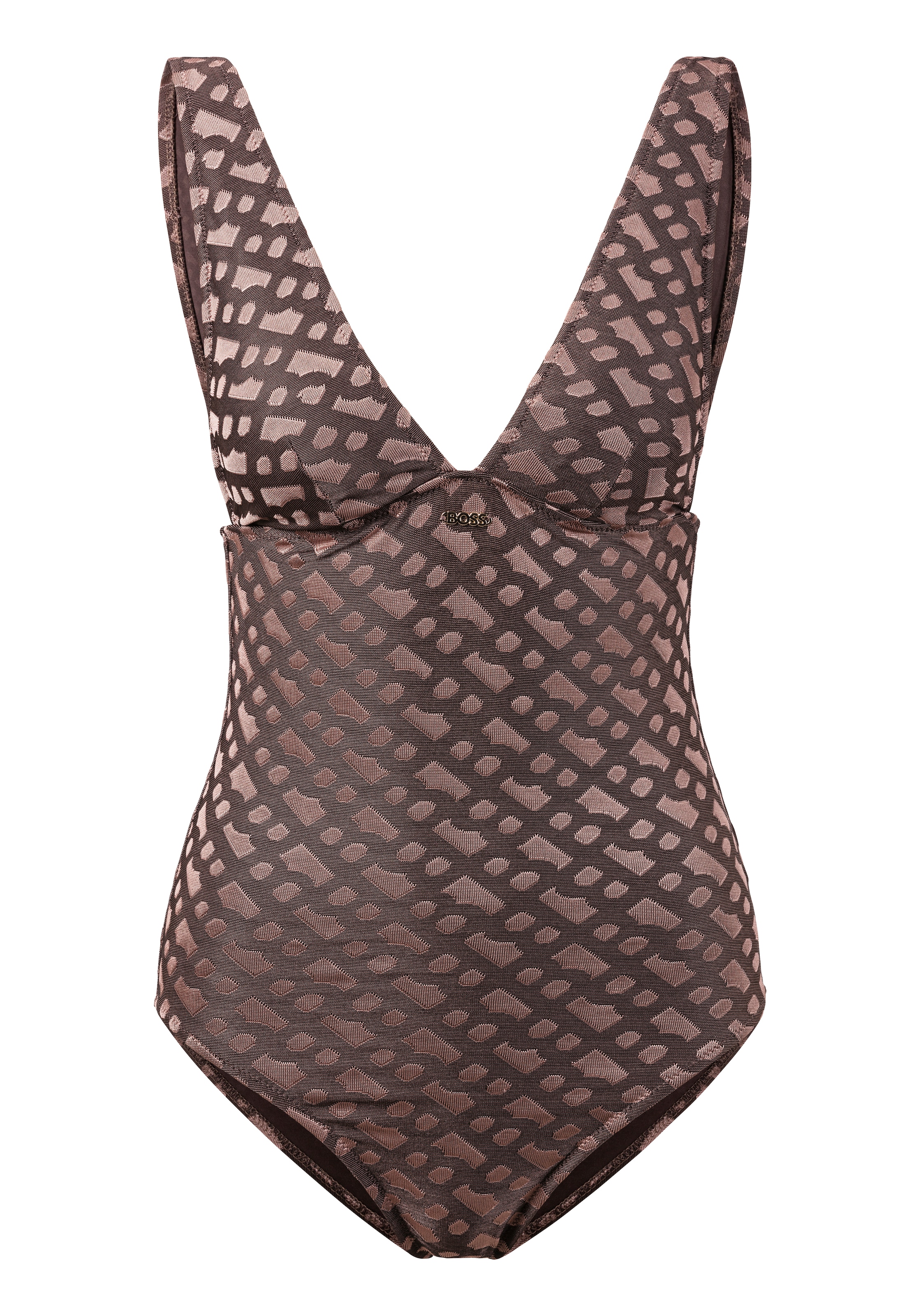 BOSS Badeanzug »BEATRIX SWIMSUIT«, mit Markenlabel