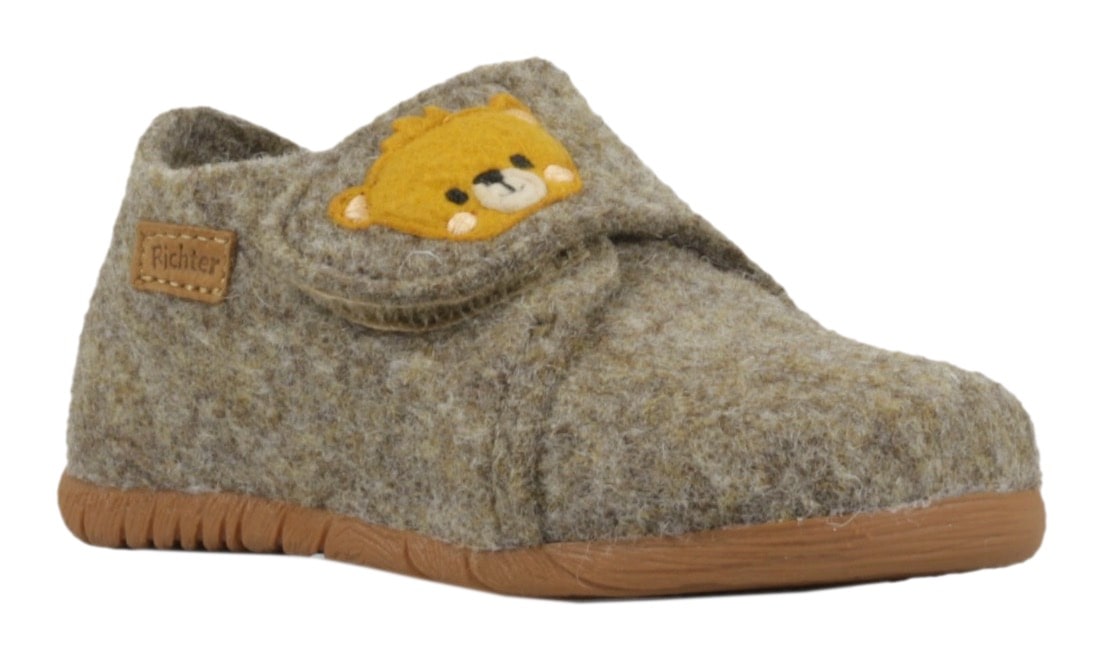Image of Richter Hausschuh "Filzi WMS: Mittel" Klettschuh, Winterschuh mit Weiten-Messsystem