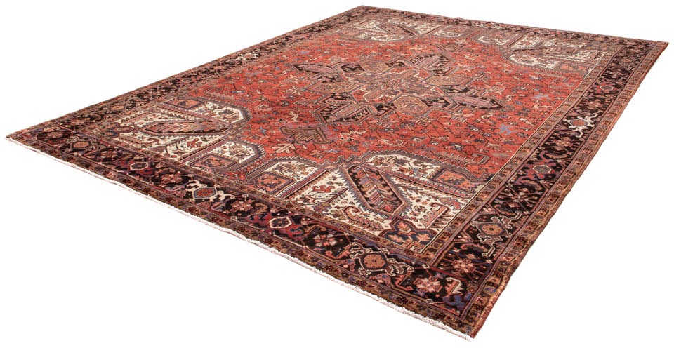 Image of morgenland Orientteppich »Perser - Nomadic - 328 x 257 cm - dunkelrot«, rechteckig, 10 mm Höhe, Wohnzimmer, Handgeknüpft, Einzelstück mit Zertifikat bei Ackermann Versand Schweiz