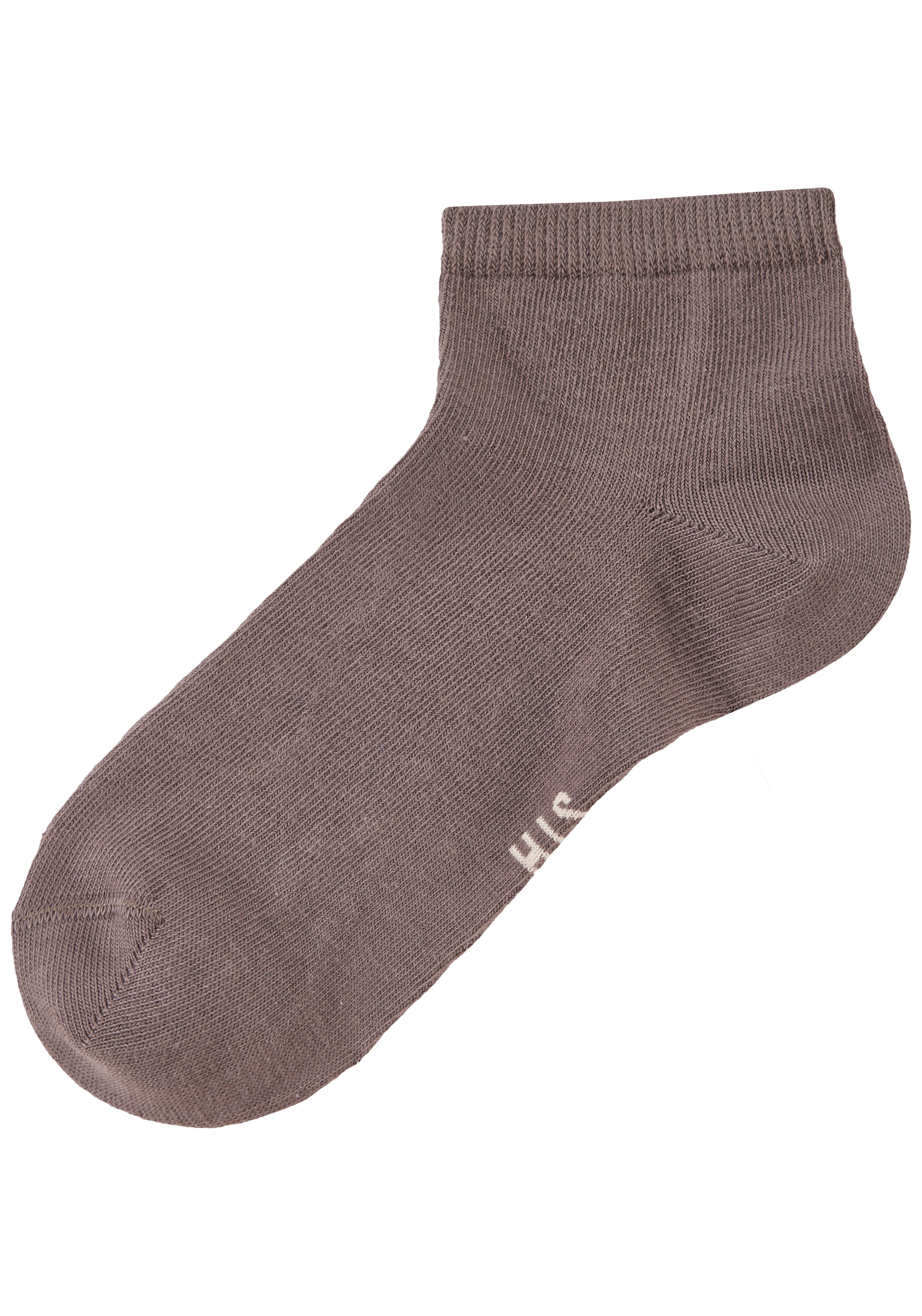 H.I.S Basicsocken »Damen und Herren Atmungsaktiver Baumwollanteil; Business, Basic« Packung, 20 Paar tlg. zwei Längen im Kombi Pack