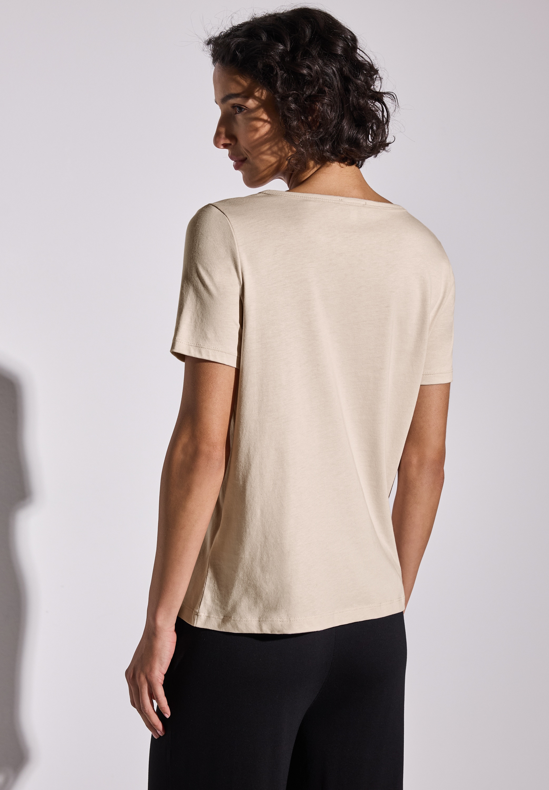 STREET ONE T-Shirt, mit Schriftzug
