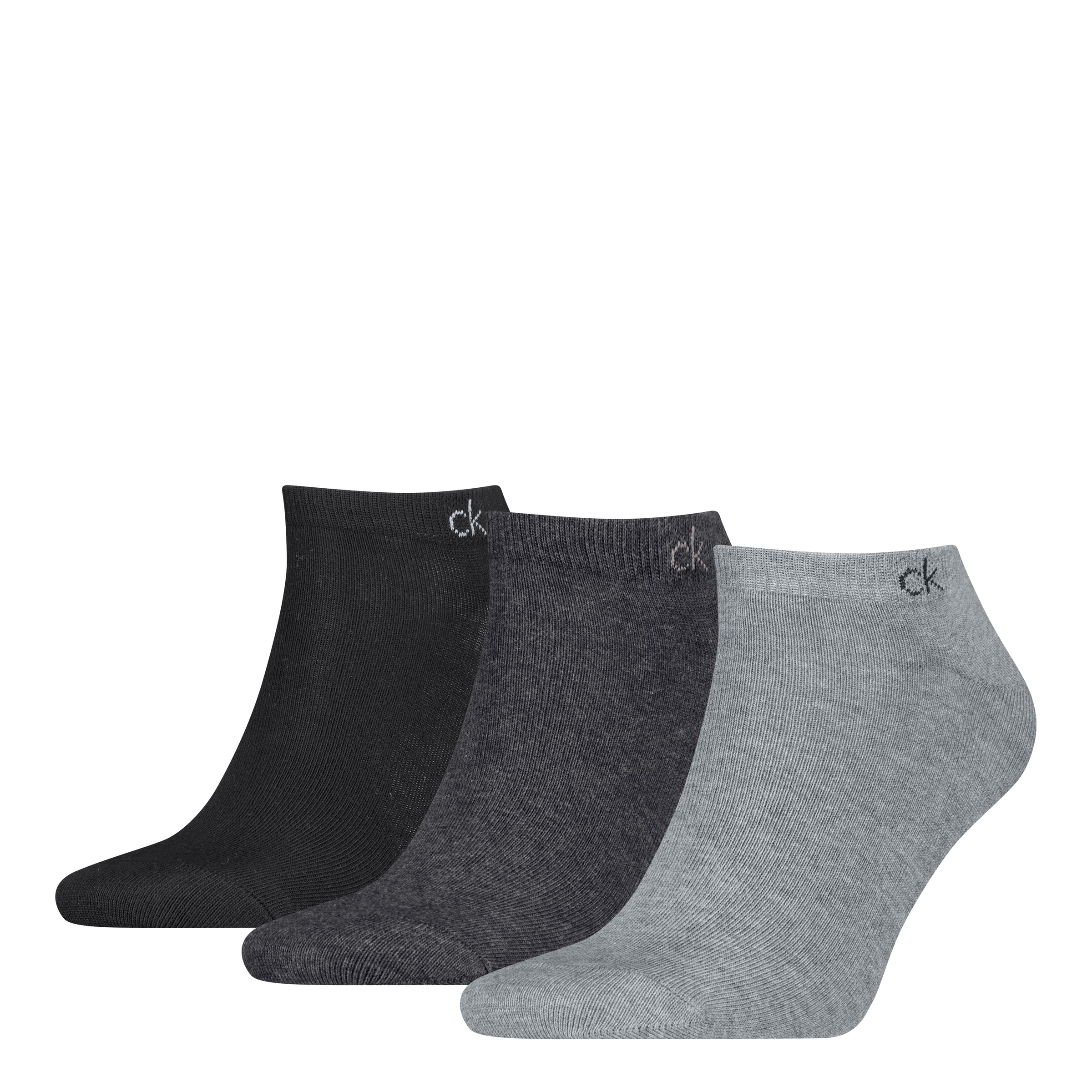 Calvin Klein Chaussettes de baskets »CK MEN SNEAKER« 3 Paar,  mit kleinem Rippenbündchen, Cotton-Mix, elastisch