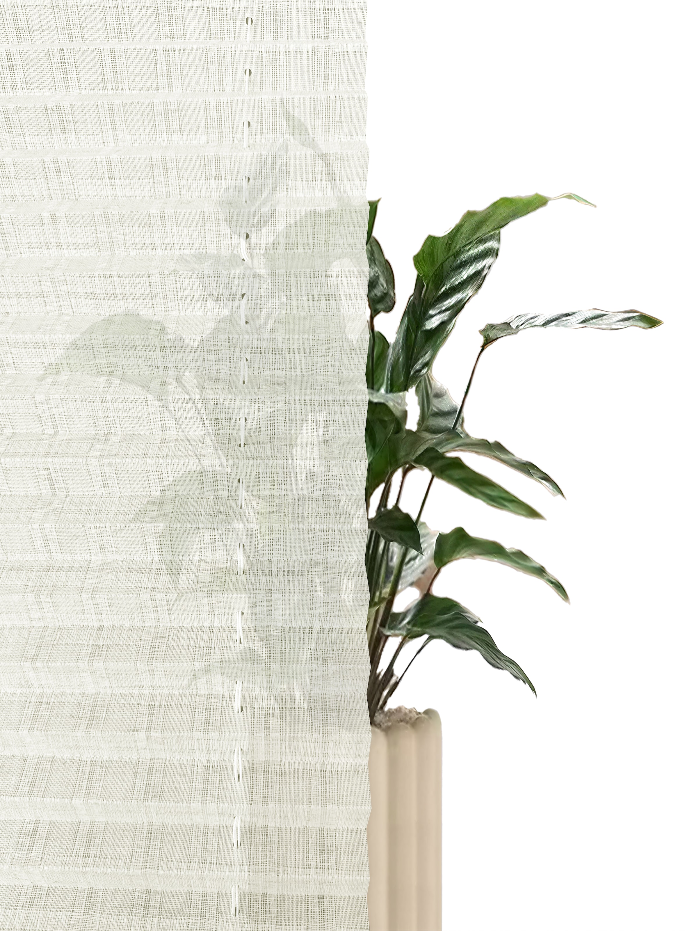 GOODproduct Plissee »VALLERIIE« Lichtschutz ohne Bohren verspannt trendig, mit strukturierter Oberfläche, für Fenster & Tür, NEUHEIT!