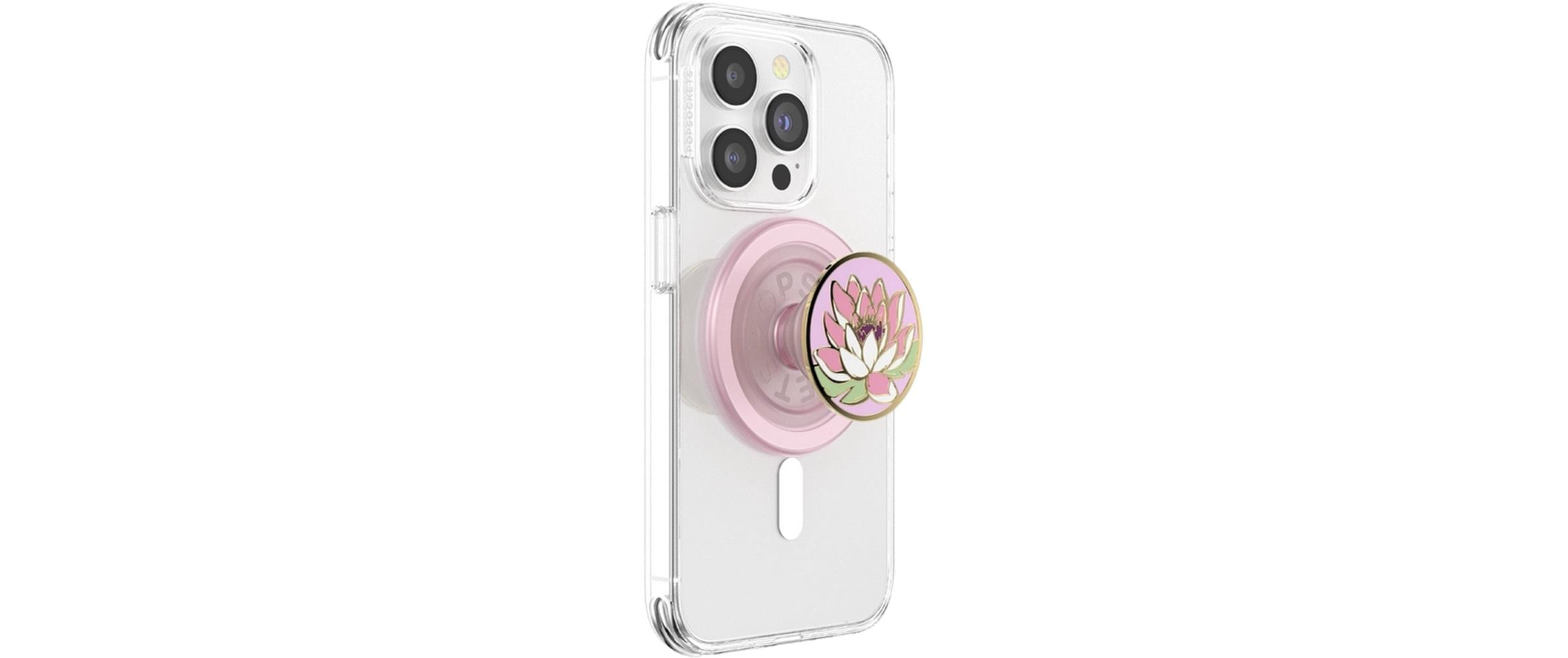 Popsockets Handy-Halterung »Enamel Water Lily MagSafe«