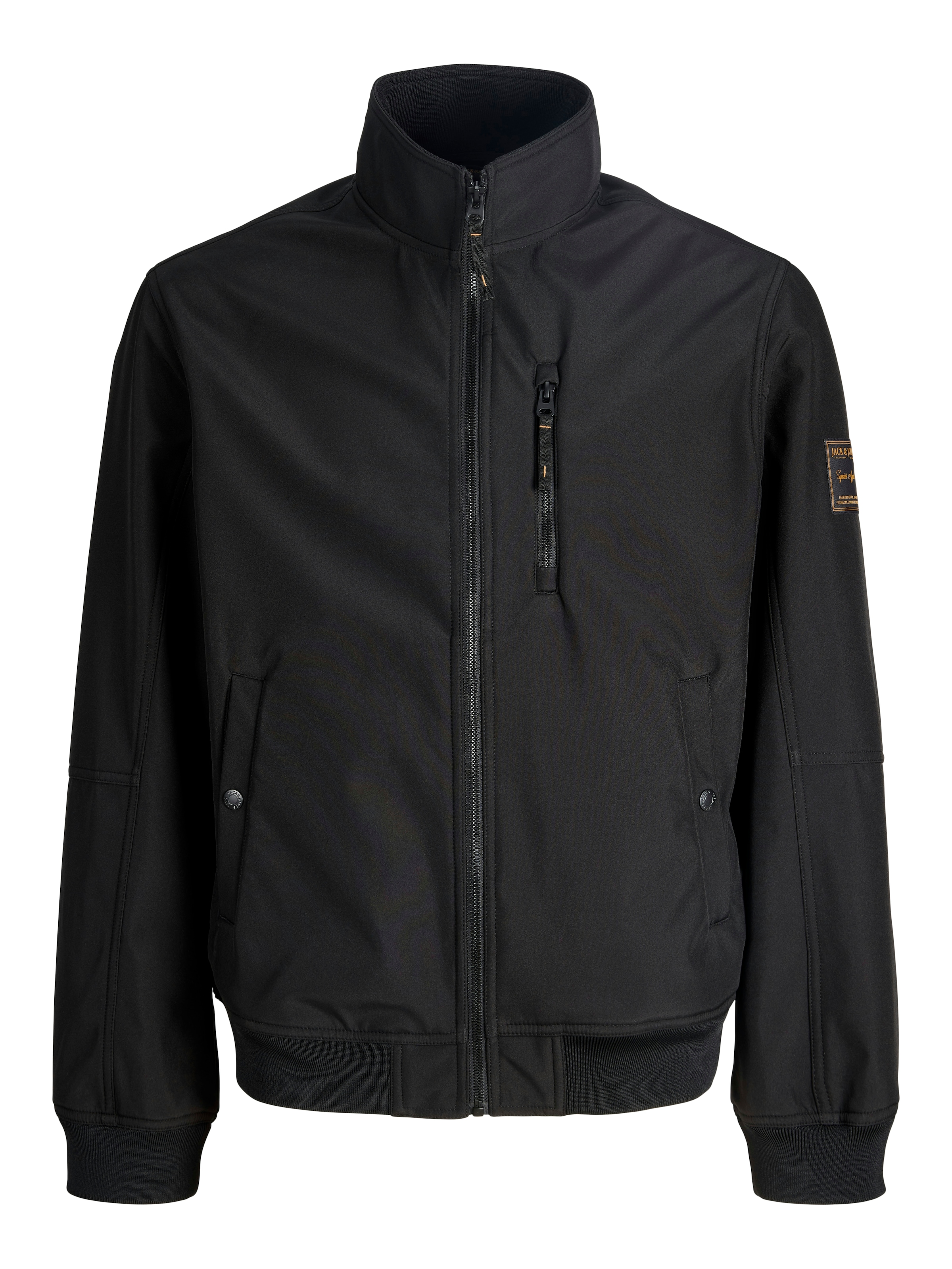 Jack & Jones Veste softshell »JJEPARKER SOFTSHELL BOMBER SN« mit Brust-Reissverschluss