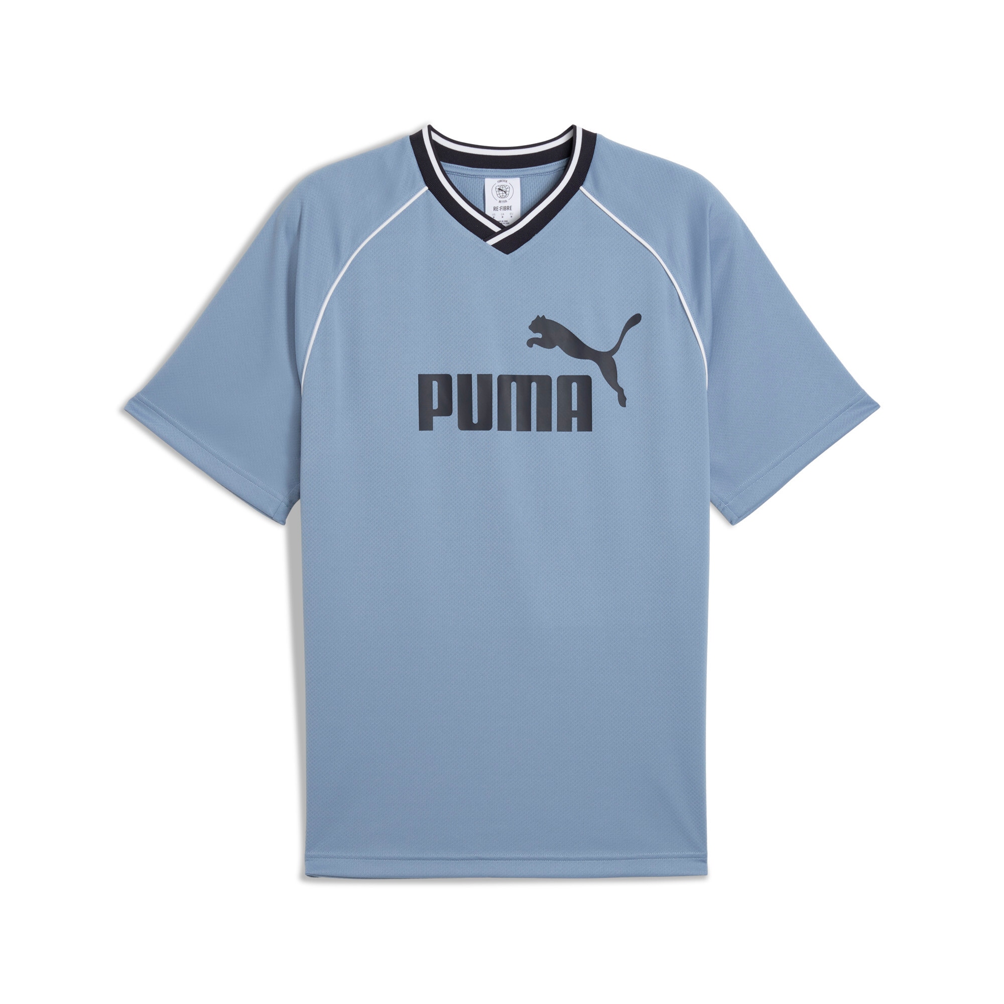 Image of PUMA T-Shirt "ESS FOOTBALL JERSEY" relaxed fit, Kurzarmdesign, mit DryCELL-Technologie