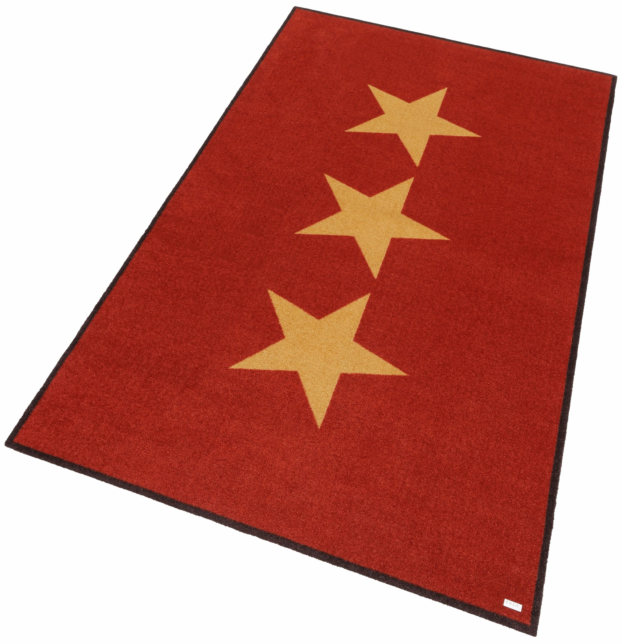Image of Zala Living Teppich »Sterne«, rechteckig, 7 mm Höhe, Gemustert, Stars, Robust, Pflegeleicht, Eingangsbereich, Waschbar, Rutschhemmend bei Ackermann Versand Schweiz
