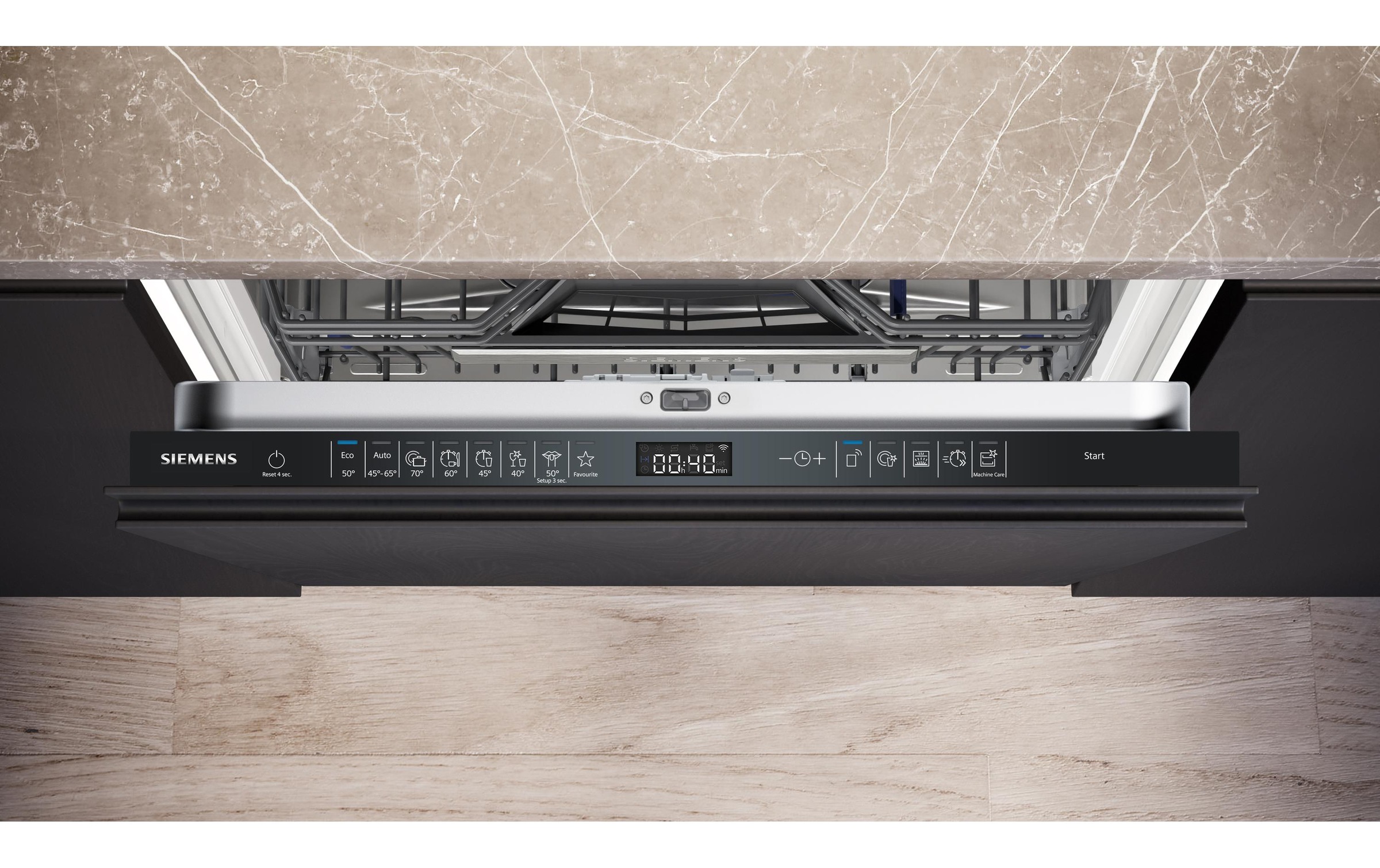 SIEMENS vollintegrierbarer Geschirrspüler »SN75ZX«, 14 Massgedecke