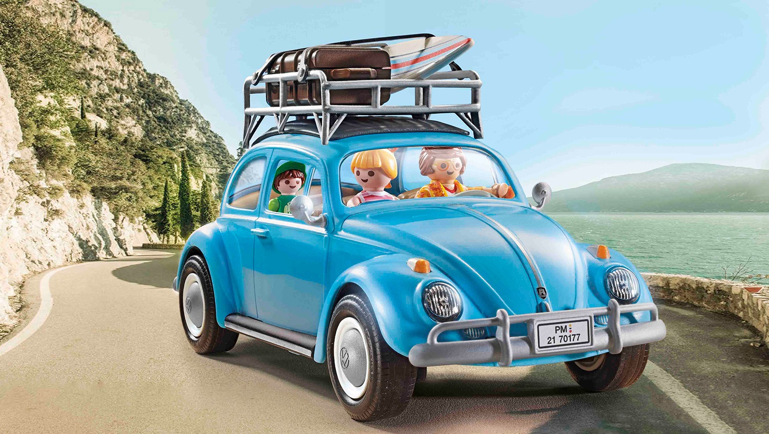 Playmobil® Konstruktions-Spielset »Volkswagen Käfer (70177)«, (52 St.), VW Lizenz