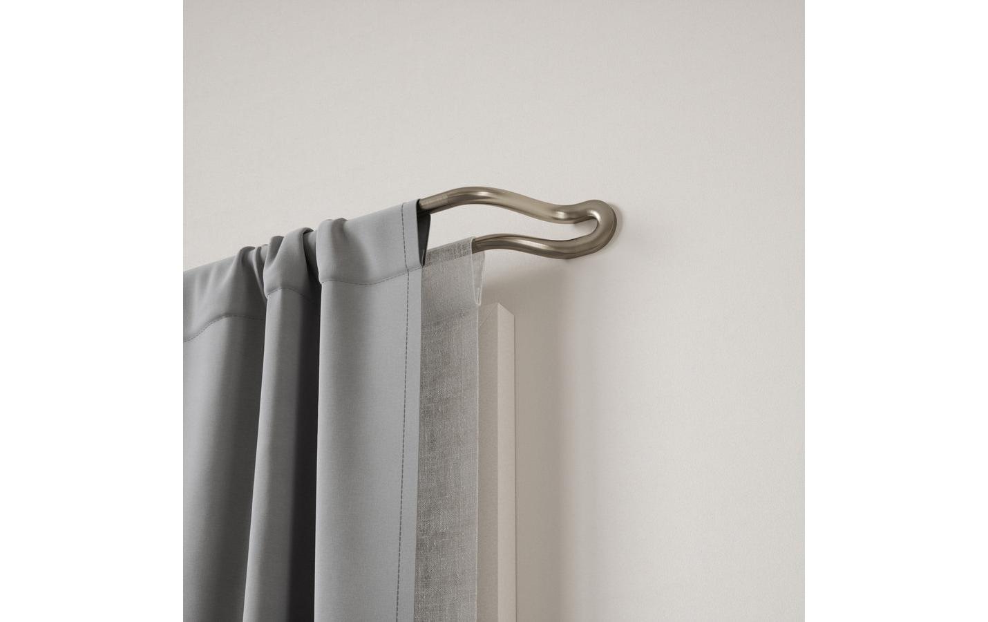 Umbra Vorhangstange »Midnight 107-305 cm Edelstahl«