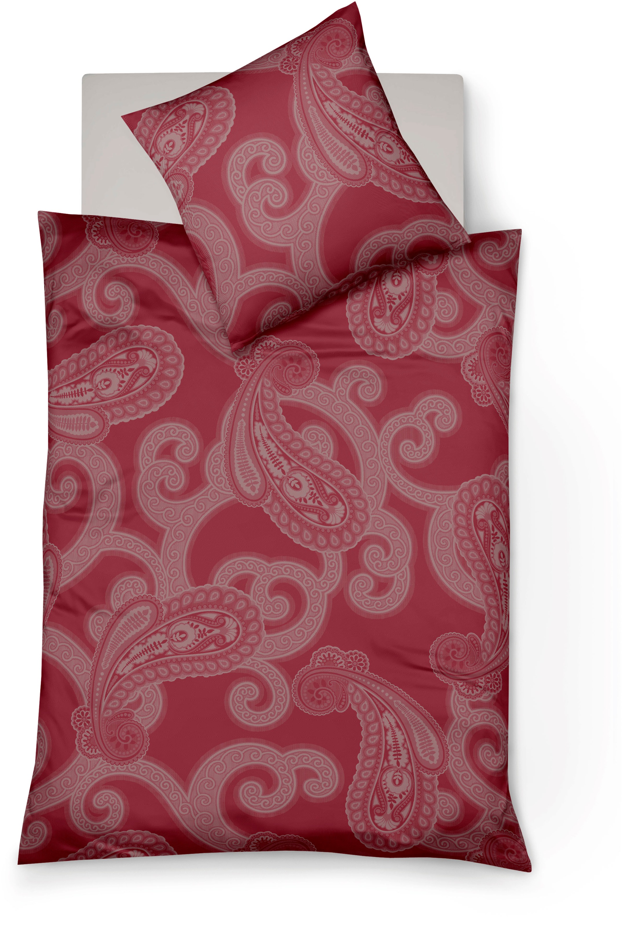 Image of fleuresse Bettwäsche "Lech 4312" 3 Stk. Jacquard Flanell, Baumwolle, in Gr. 135x200, 155x220, 200x200cm