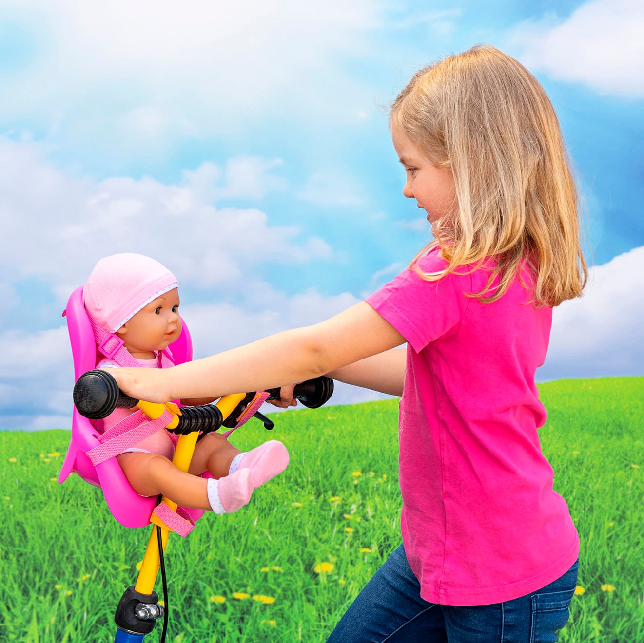 Bayer Siège de vélo pour poupées