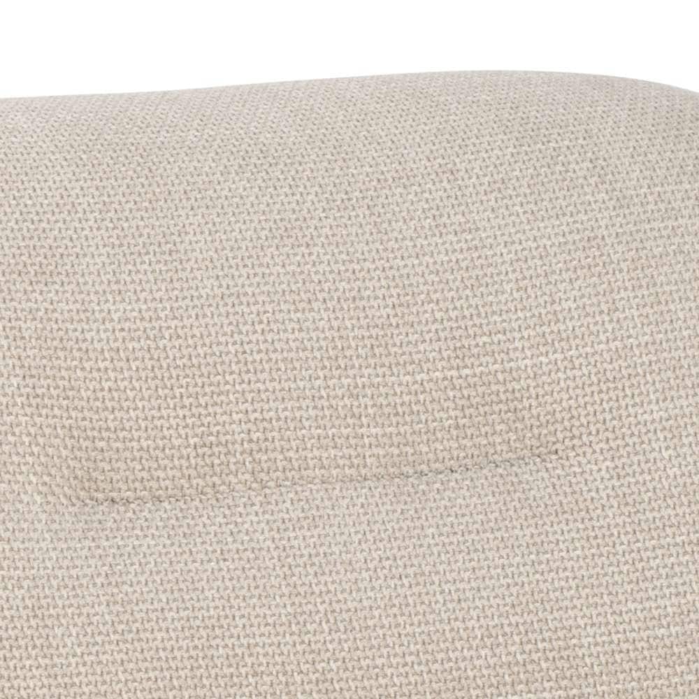 ACTONA GROUP Loungesessel »Dillon Polstersessel, Armlehne,« Loungestuhl, beiger Stoff, schwarze Stahlbeine, Sitzhöhe: 46,5 cm