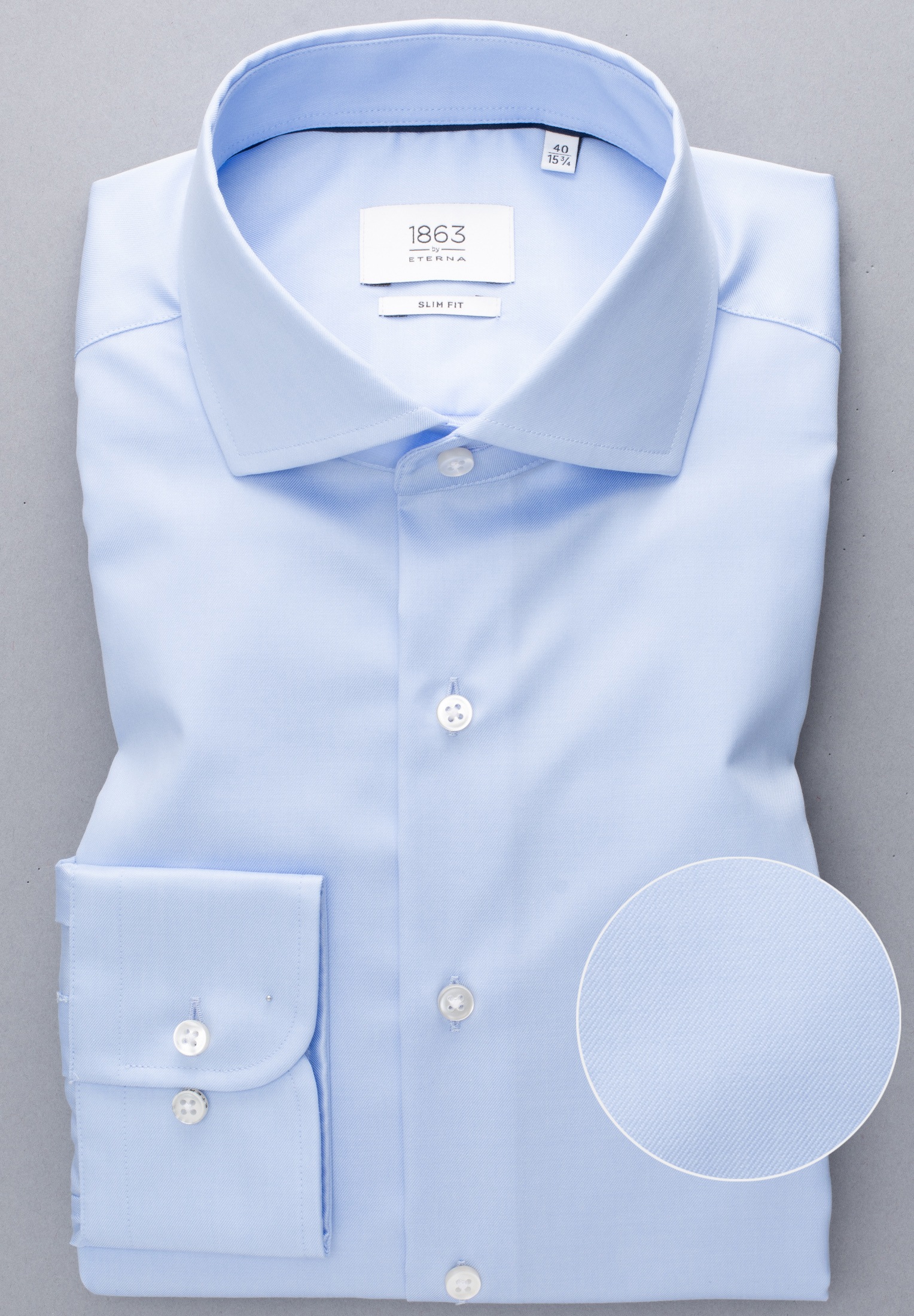 Eterna Langarmhemd »SLIM FIT«, NON IRON (bügelfrei)