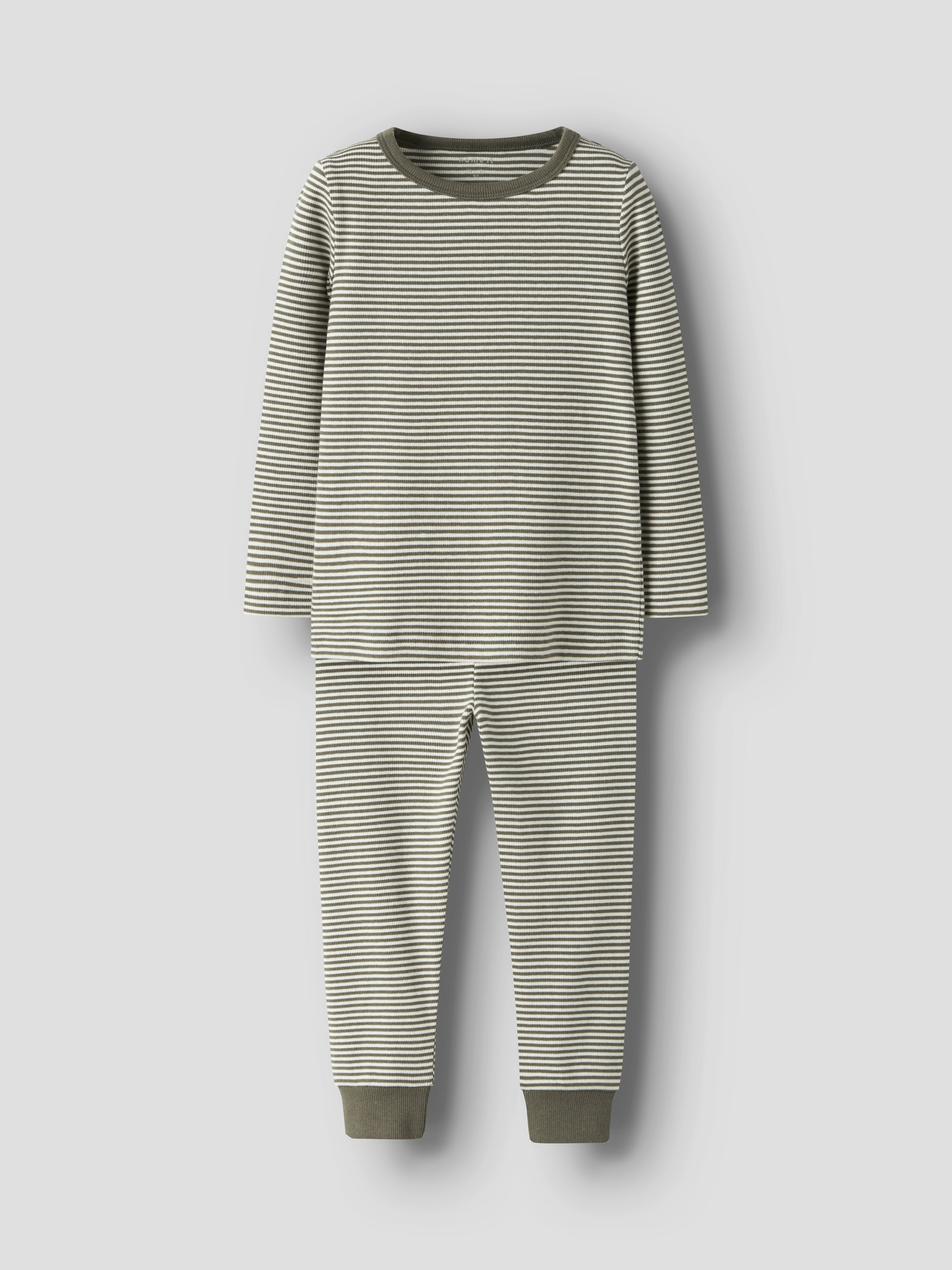 Image of Name It Schlafanzug "NMNNIGHTSET STRIPE RIB NOOS" Set, 2 tlg.