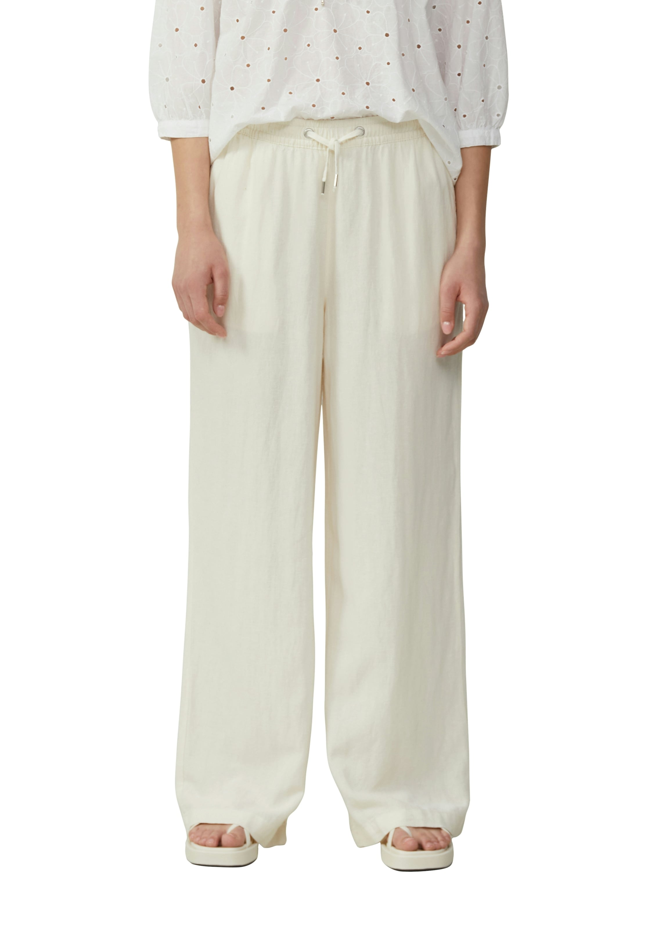 QS Leinenhose  Sommerhose mit Gummizug