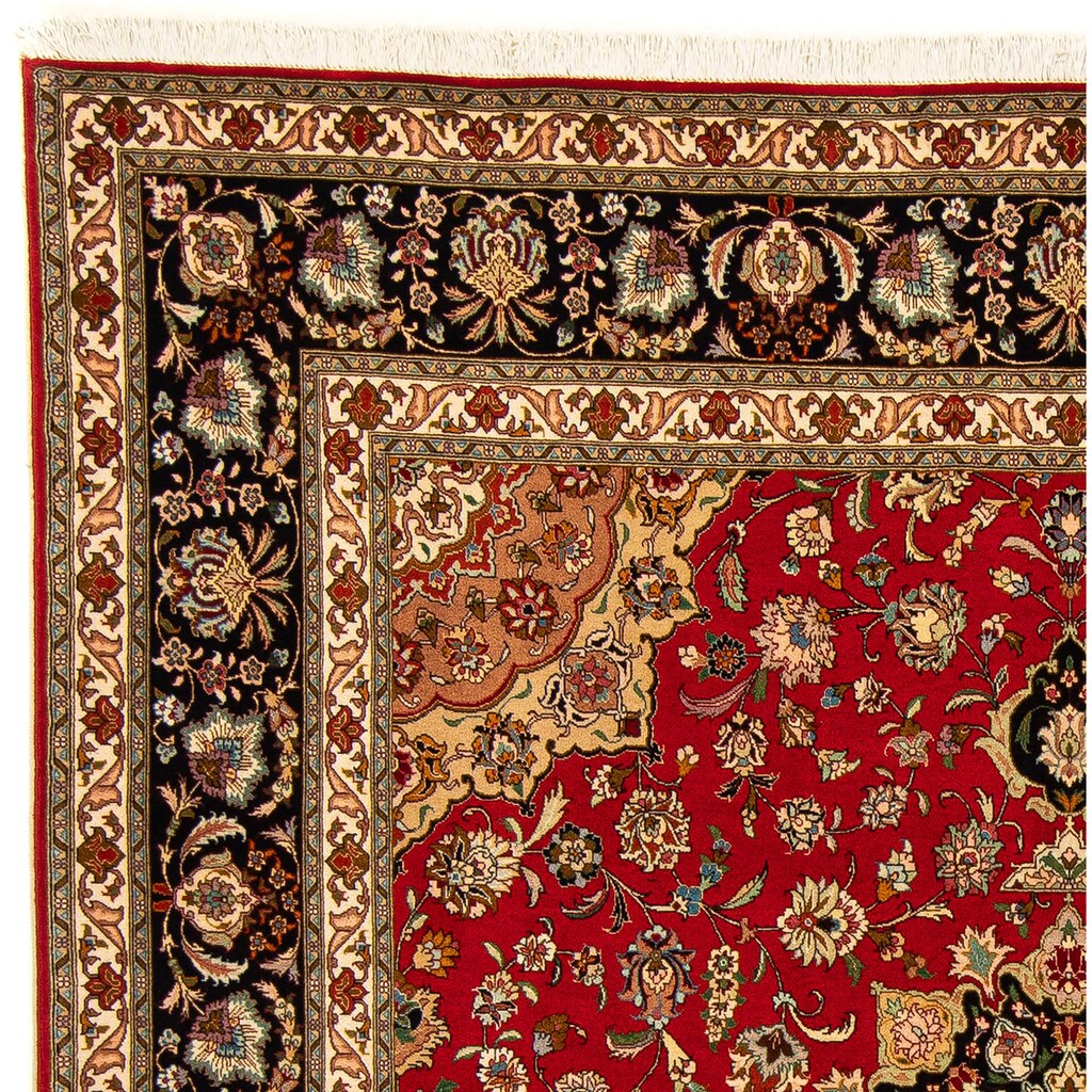 morgenland Orientteppich »Perser - Täbriz - Royal quadratisch - 208 x 200 cm - rot«, quadratisch