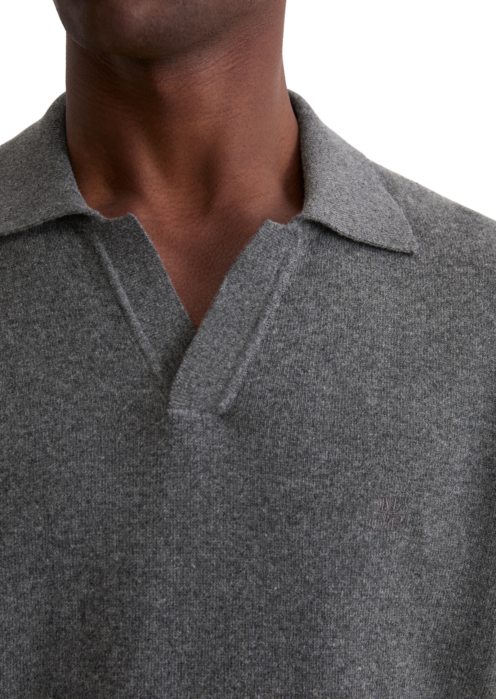 Marc O'Polo Strickpullover Polokragen, Regular fit, weiche Wollmischung