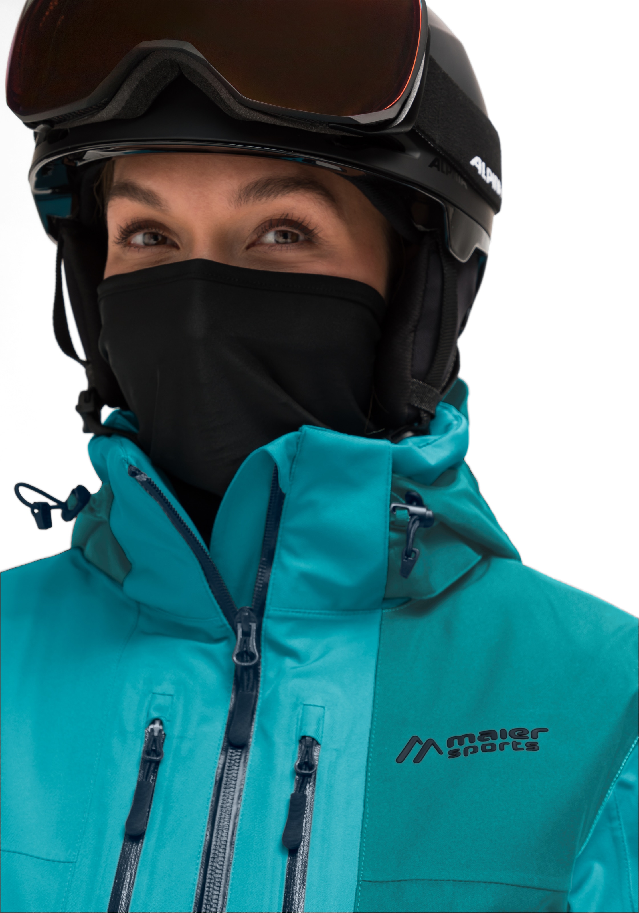 Entdecke Maier Sports Skijacke »Manzaneda«, atmungsaktive Damen Ski-Jacke,  wasserdichte und winddichte Winterjacke auf