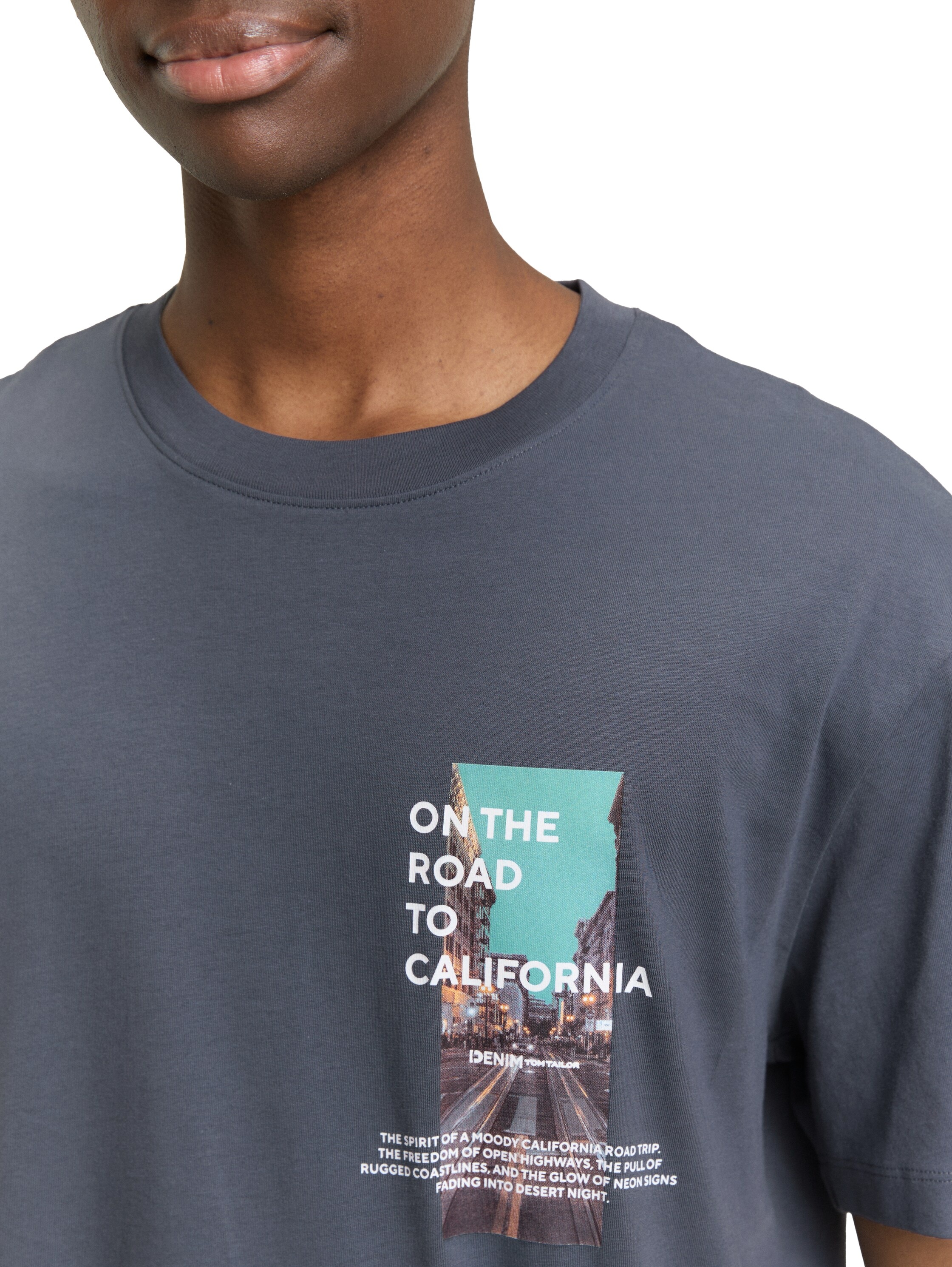 TOM TAILOR Denim T-Shirt mit Fotoprint