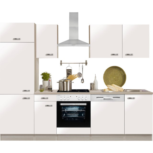 ♕ OPTIFIT Küchenzeile »Faro«, mit E-Geräten, Breite 270 cm  versandkostenfrei auf