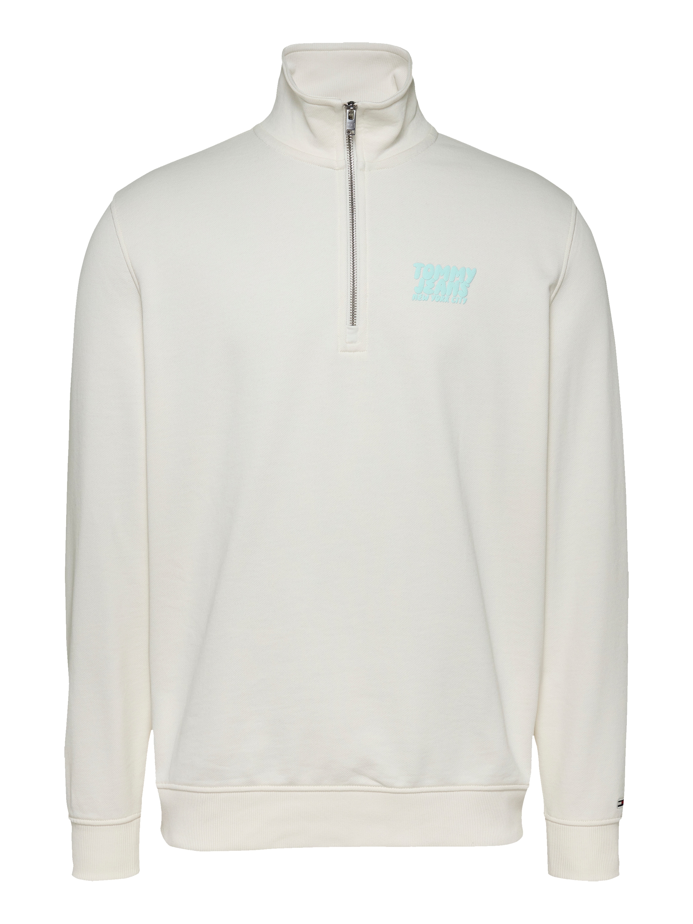 Tommy Jeans Sweatshirt »TJM REG BUBBLE QRTR ZIP FRNT/BCK«, mit grossem Rückenprint