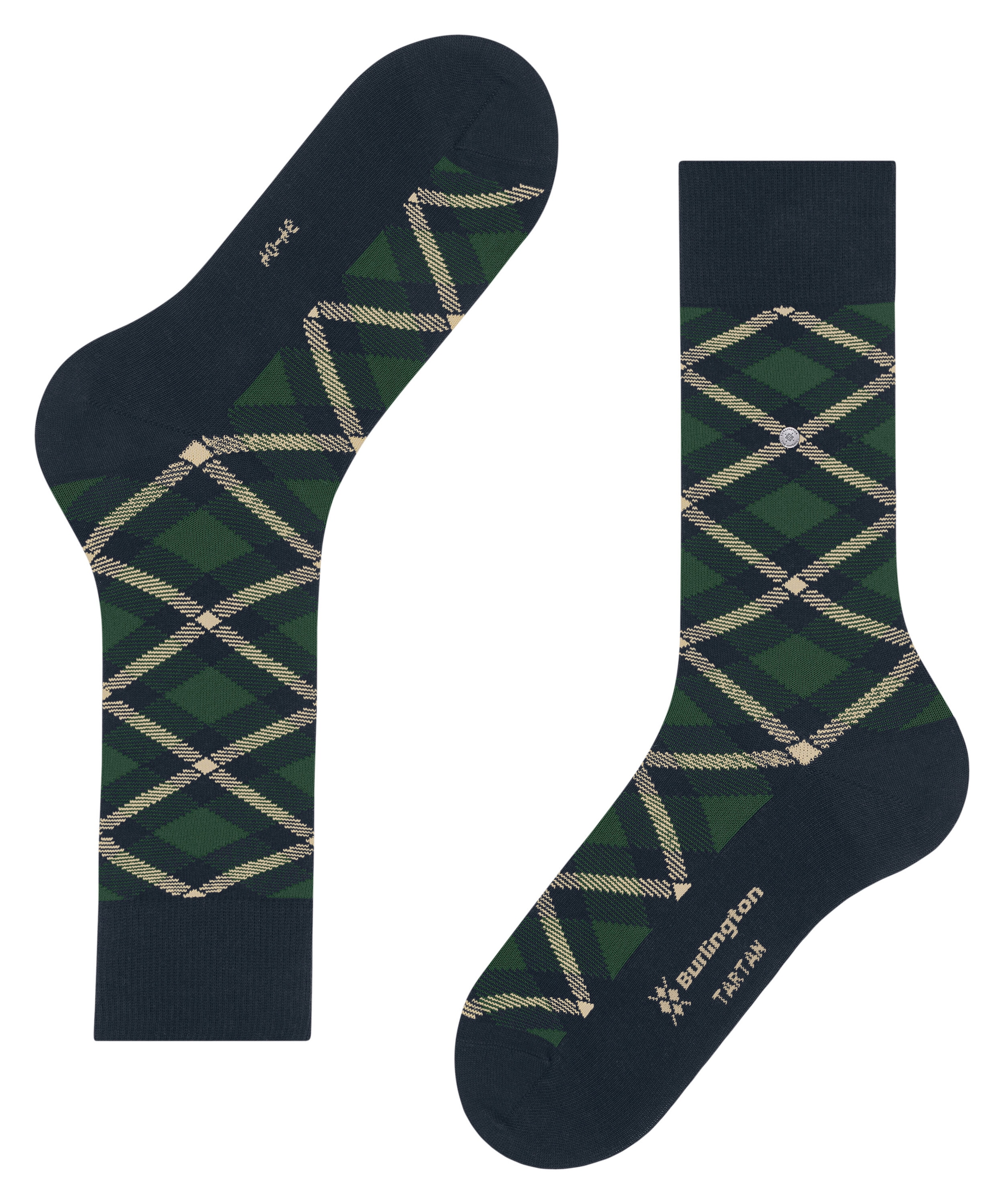 Burlington Socken »Tartan« Einheitsgrösse 40-46, kariert, Burlingtion-Clip