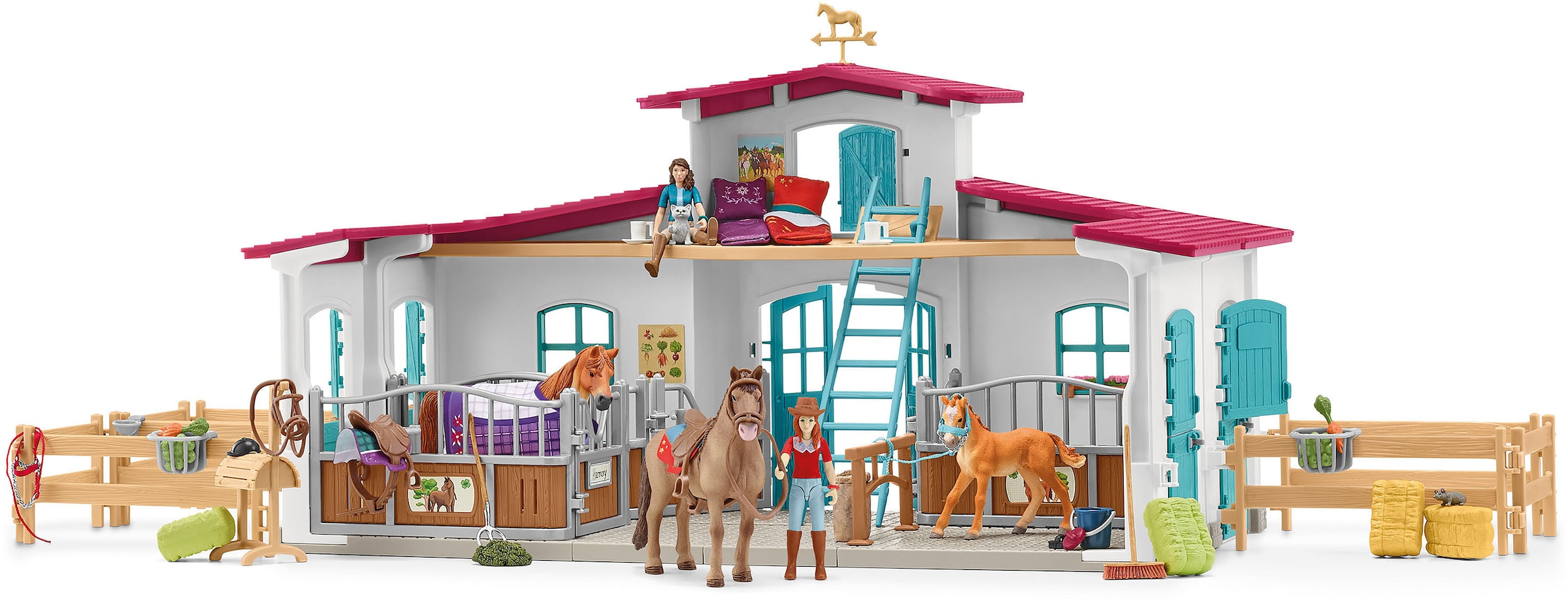 Image of Schleich Spielwelt "HORSE CLUB, Reiterhof (42567)"