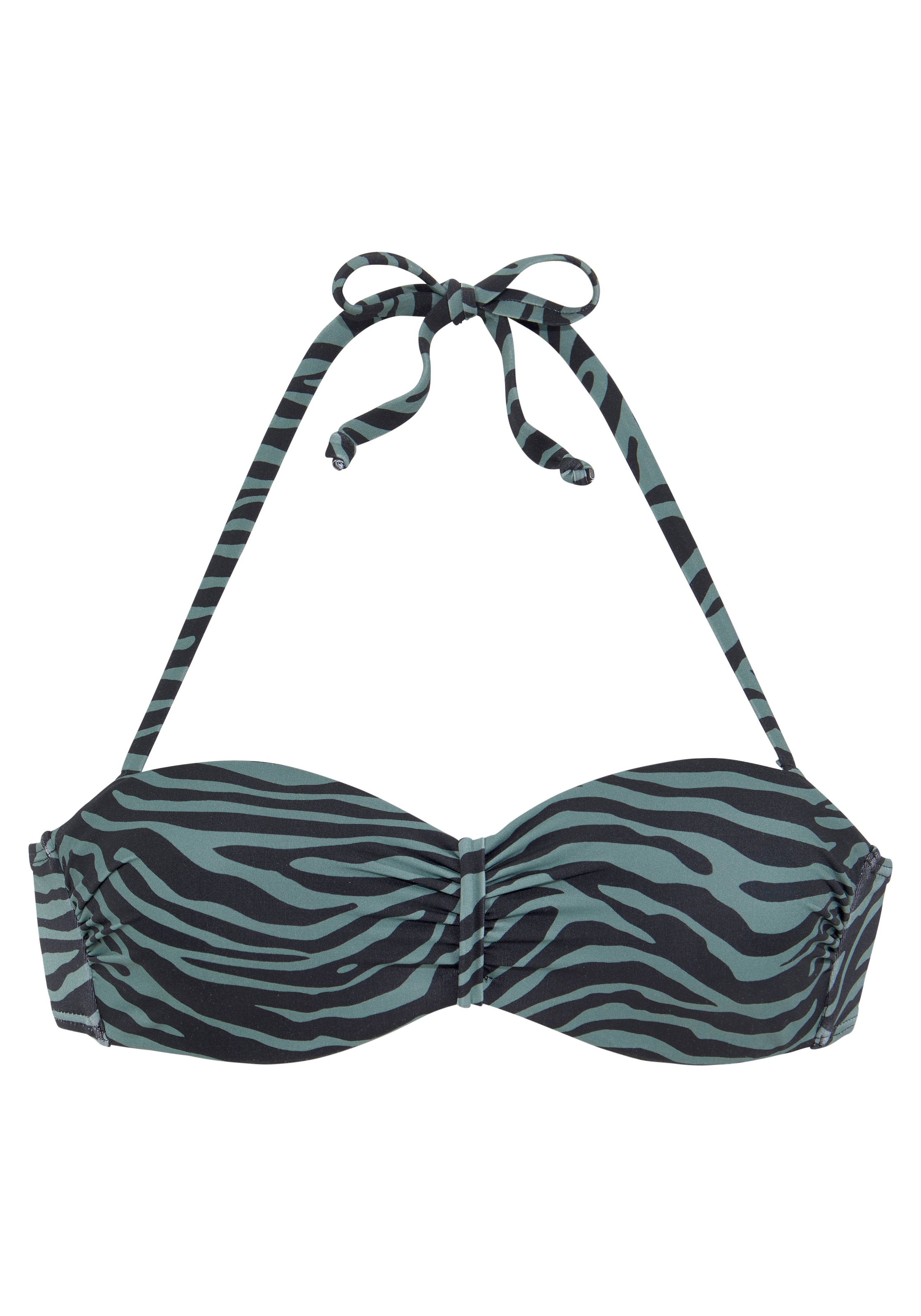 Venice Beach Bügel-Bandeau-Bikini-Top »Riella«, in Animal-Optik