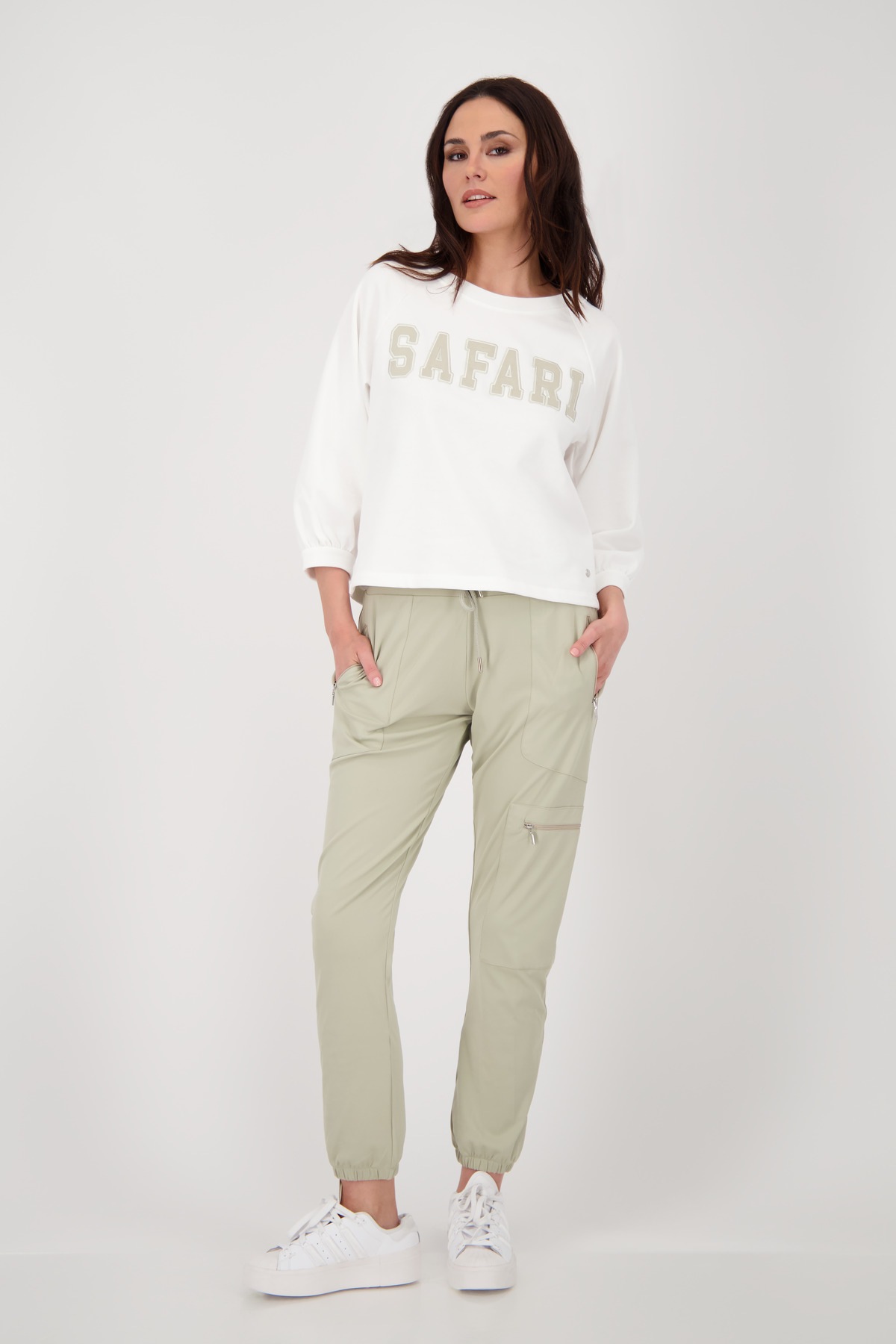Monari Sweatshirt, mit Schriftzug