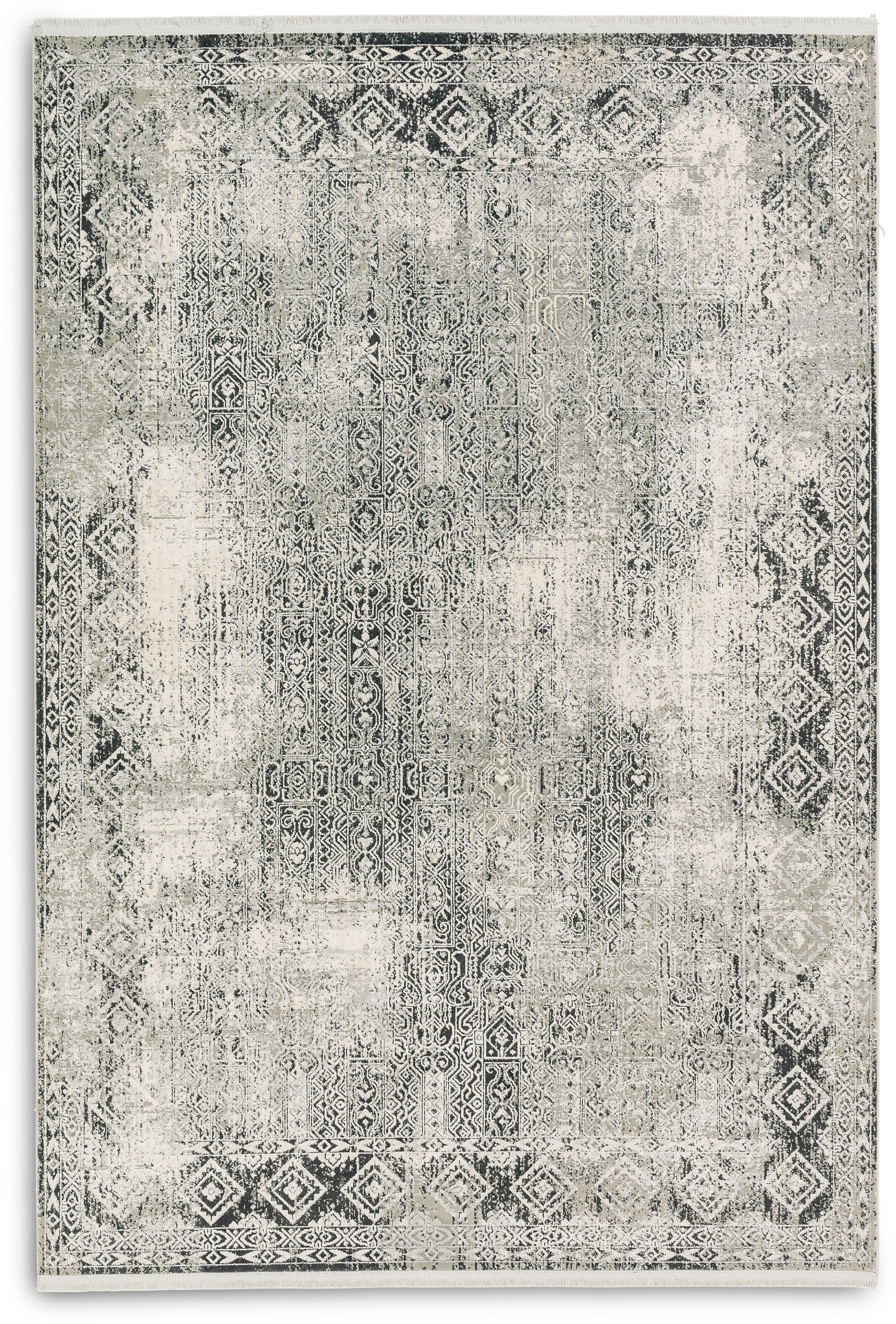 ASTRA Teppich »Julia 203« rechteckig 6 mm Höhe Kurzflor, mit Fransen, Wohnzimmer