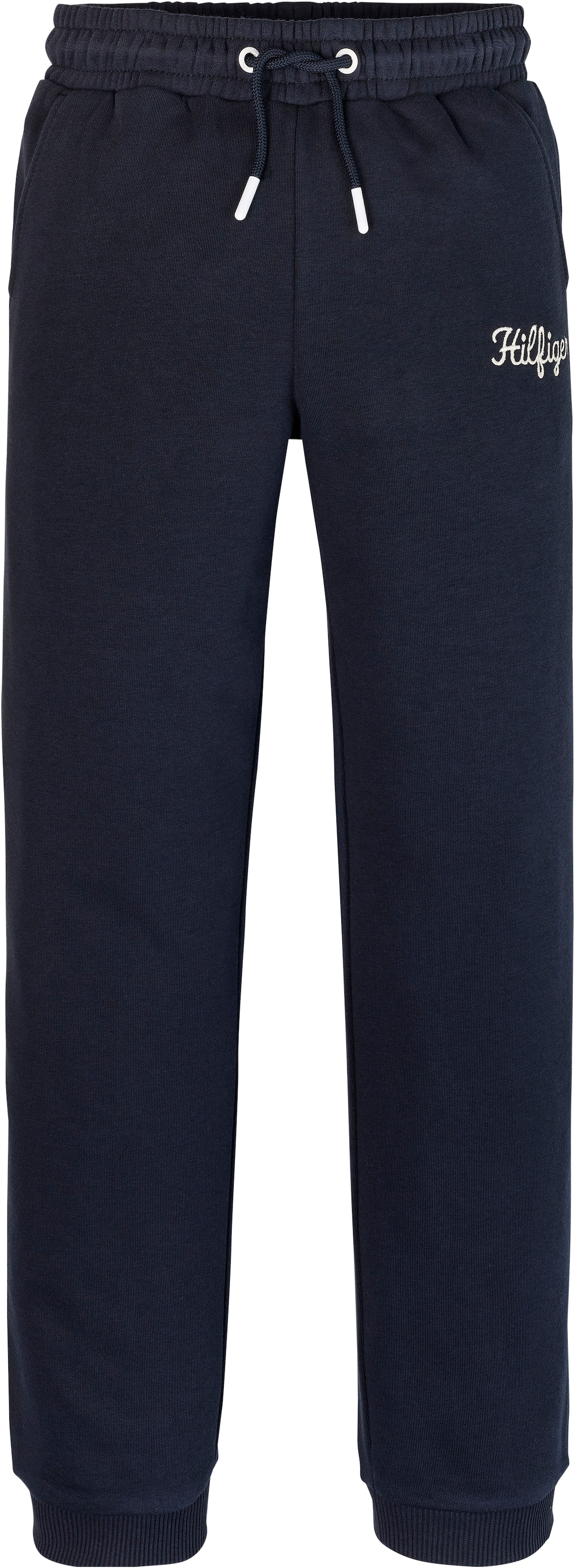 Tommy Hilfiger Sweathose »HILFIGER NY EMB TERRY SWEATPANT«, Kinder bis 16 Jahre mit Logostickerei