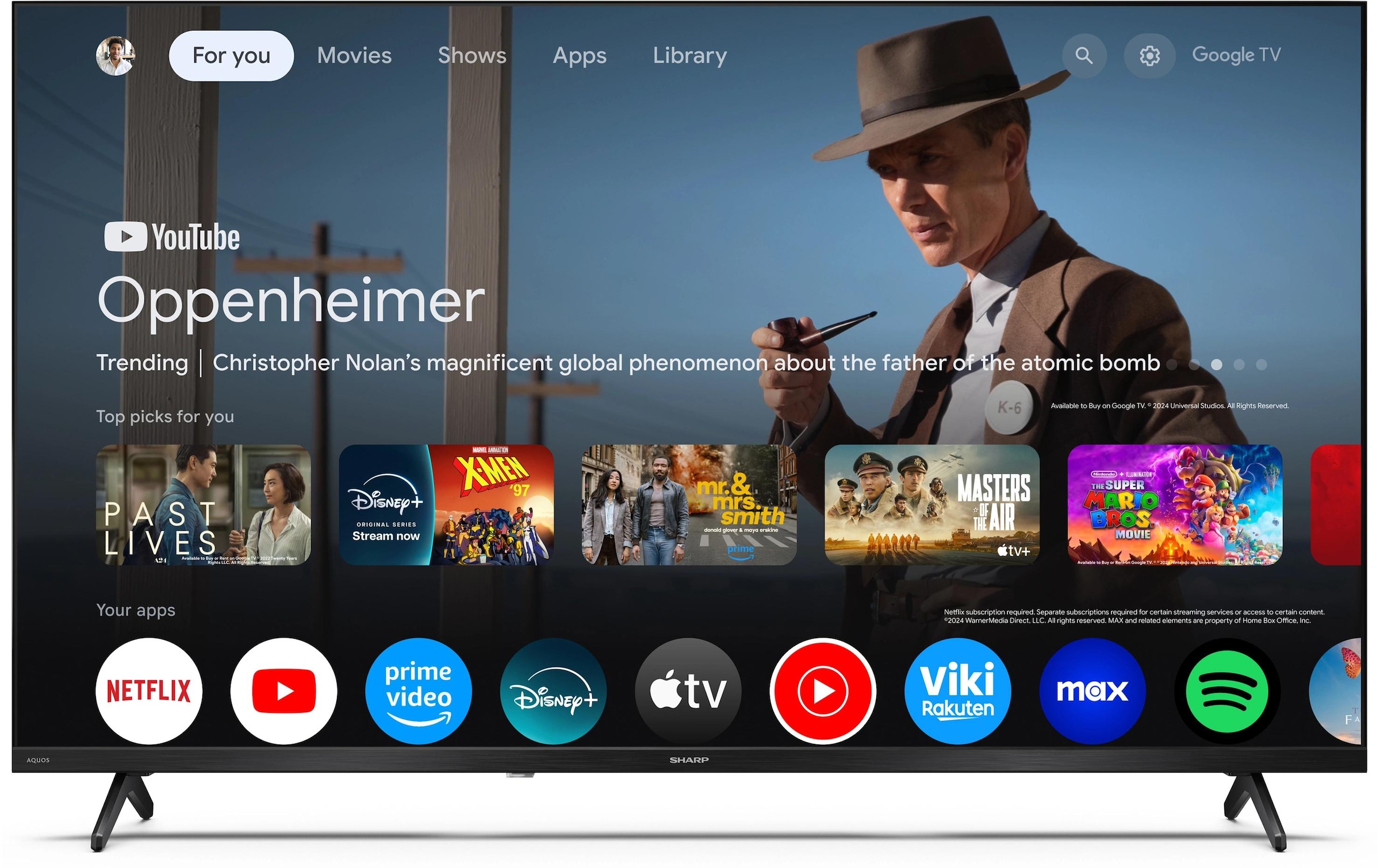 Sharp LCD-LED Fernseher »40HF2365E« 101 cm/40 ″ Full HD