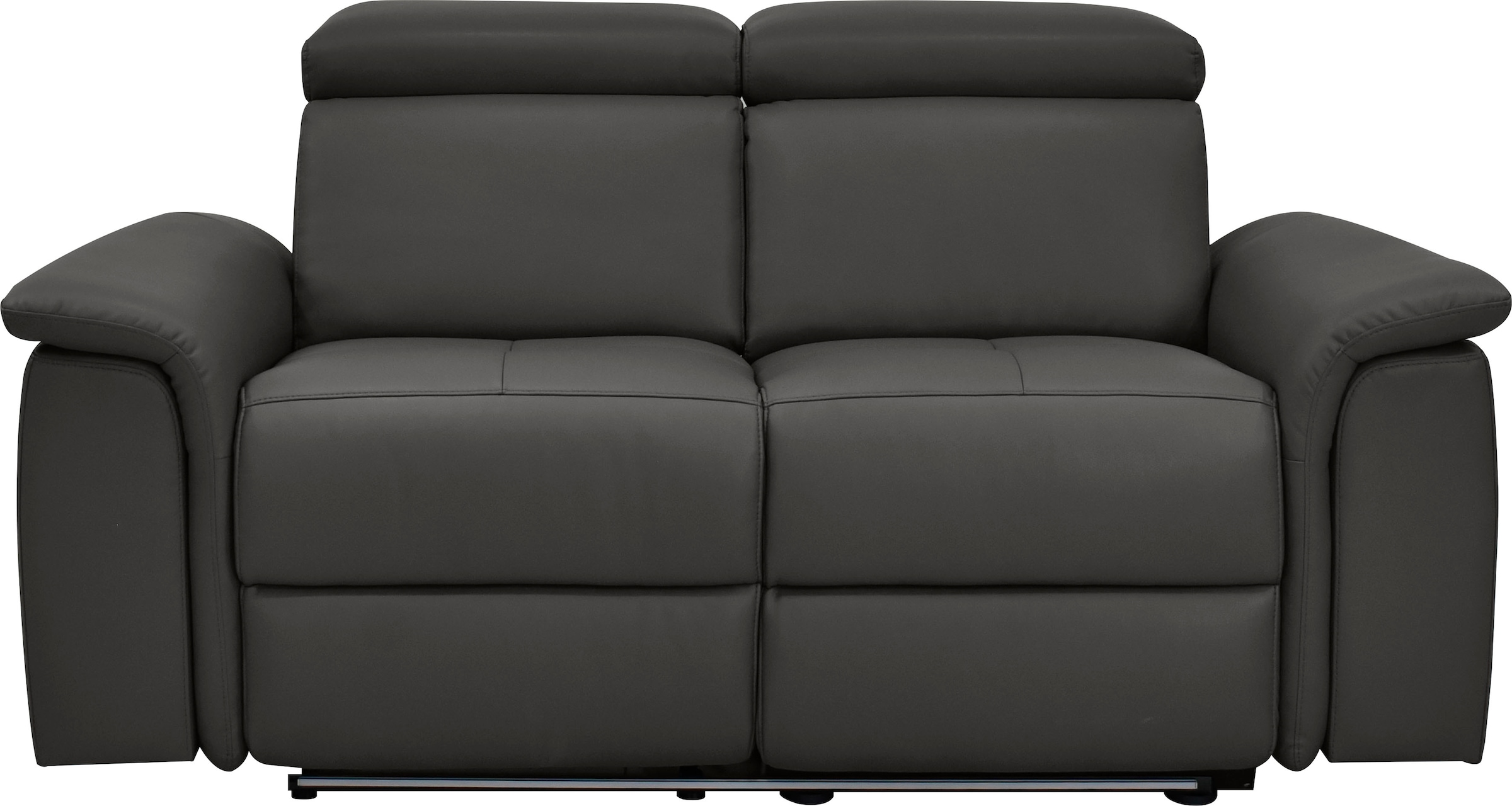 Home affaire 2-places »Pareli 172cm, manuelle u. elektr. Relaxfunktion« USB, Kopfteil-Verstellung, LED, in Echtleder, Kunstleder, Web