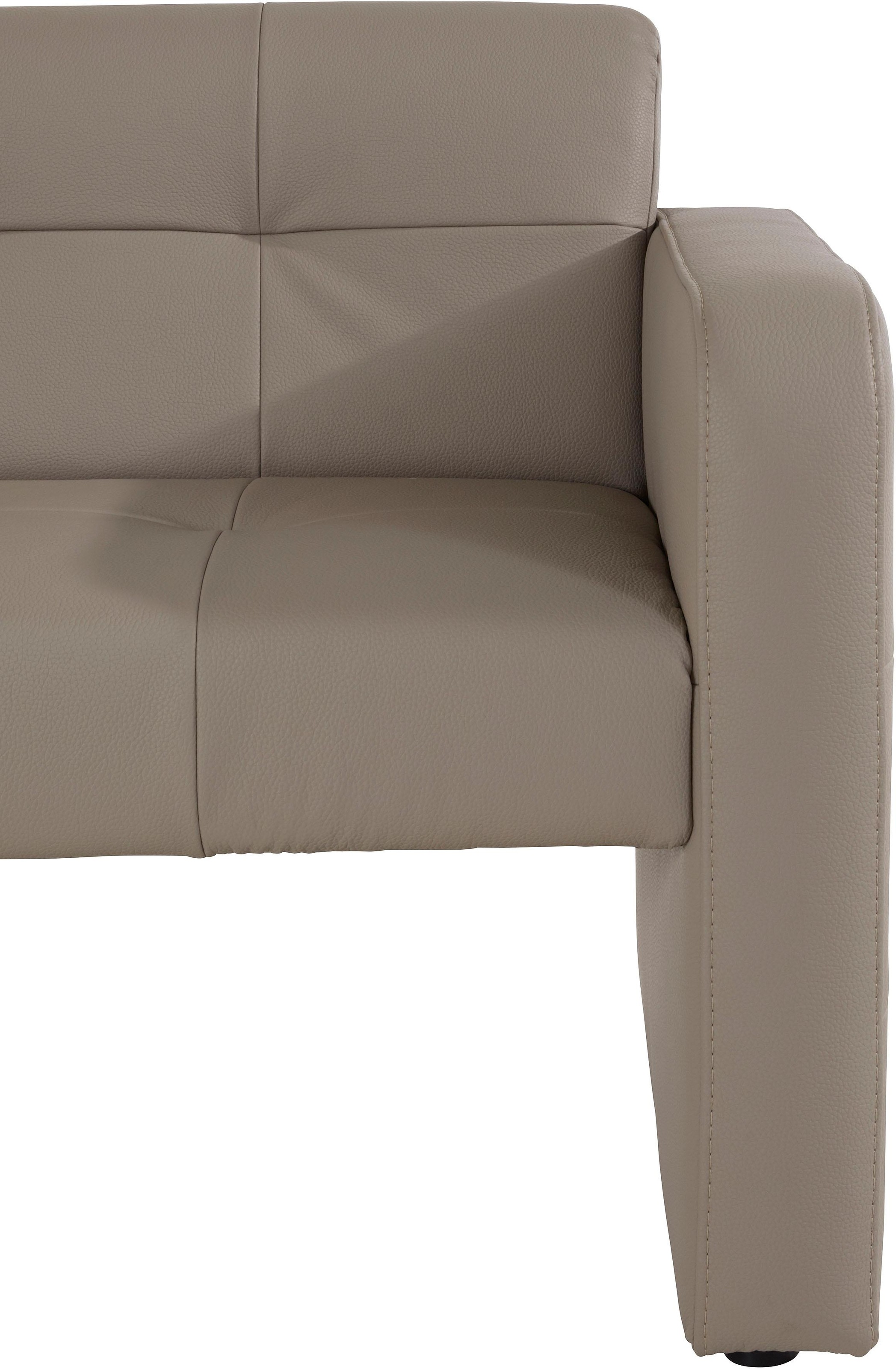 exxpo - sofa fashion Polsterbank »Barista Küchensofa mit Komfortsitzhöhe 49cm«, tolle Detailverarbeitung, frei im Raum stellbar