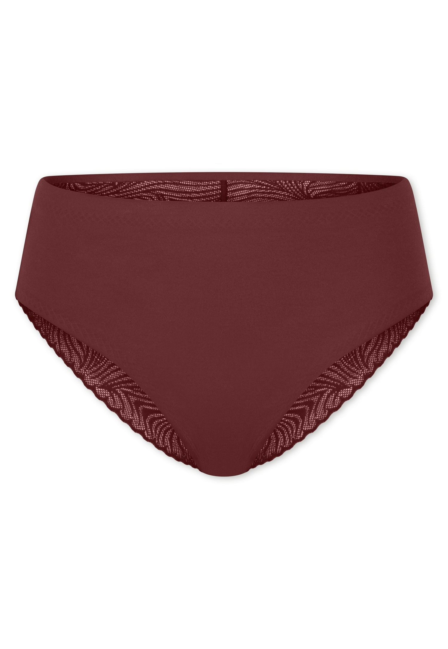 Schiesser Slip »Invisible Soft Lace«, Single Jersey, Lasercut-Abschlüsse, Spitzeneinsatz hinten
