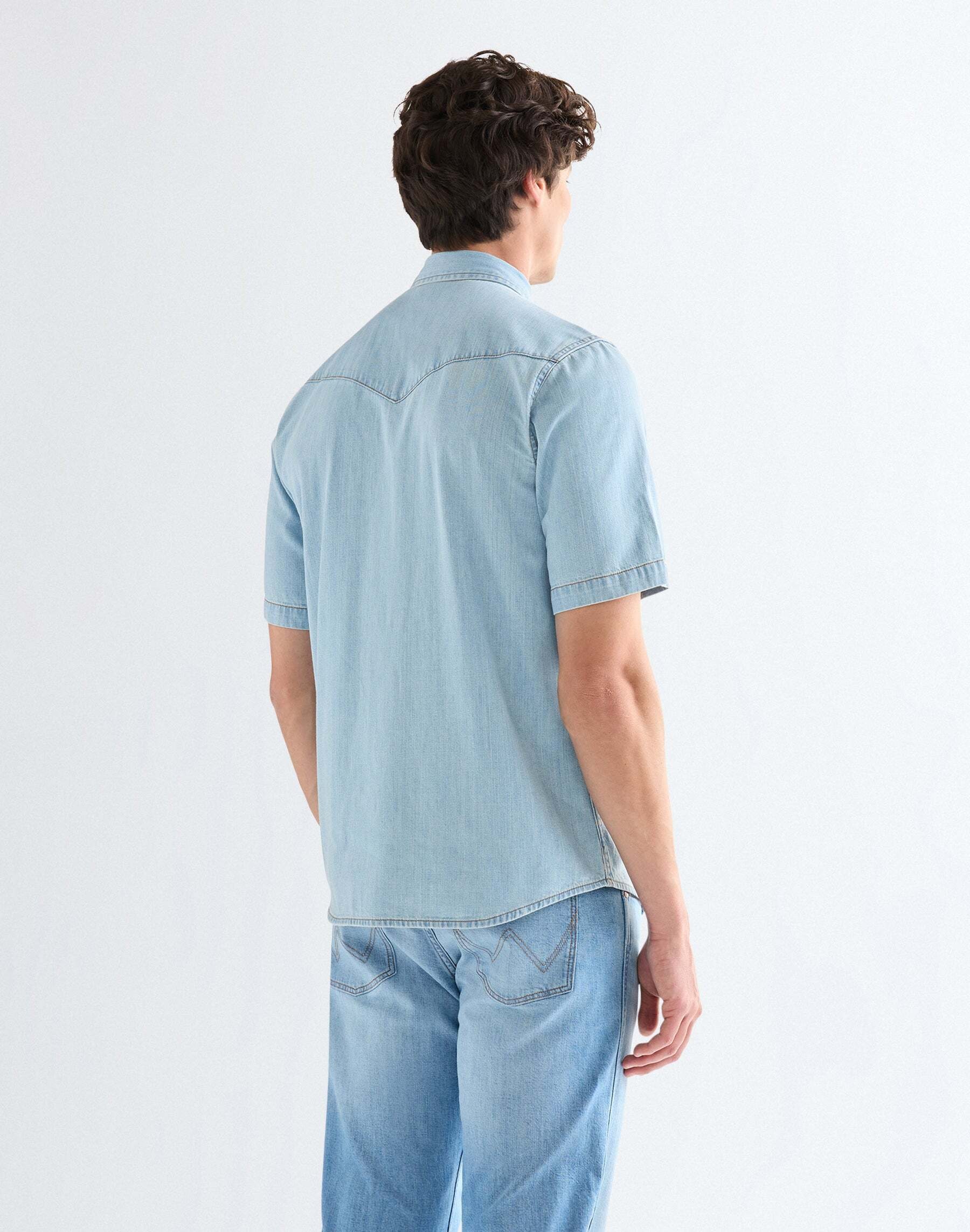 Wrangler Jeanshemd »WRANGLER Jeanshemd Shortsleeve Western«