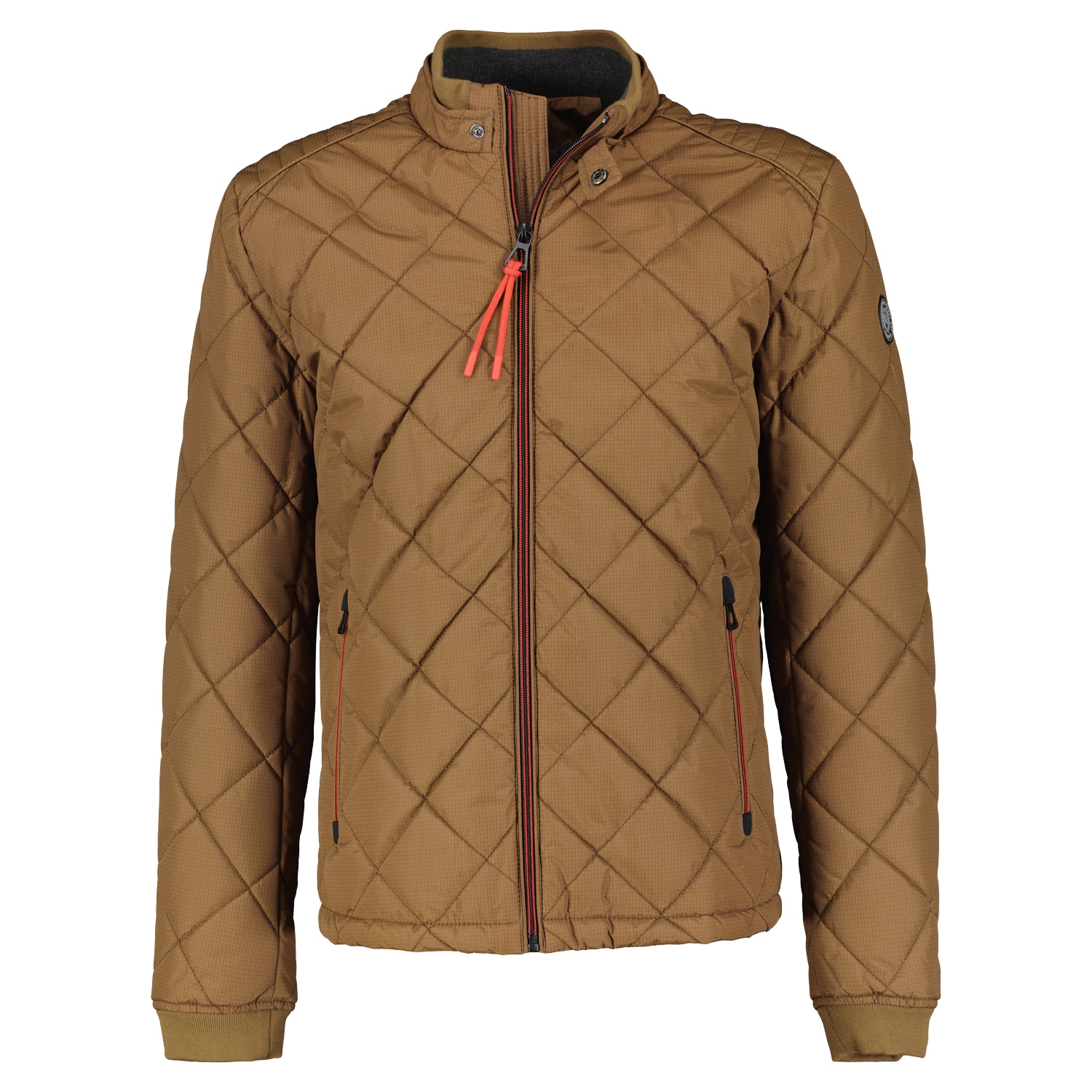 Outdoorjacke, in Unifarbe