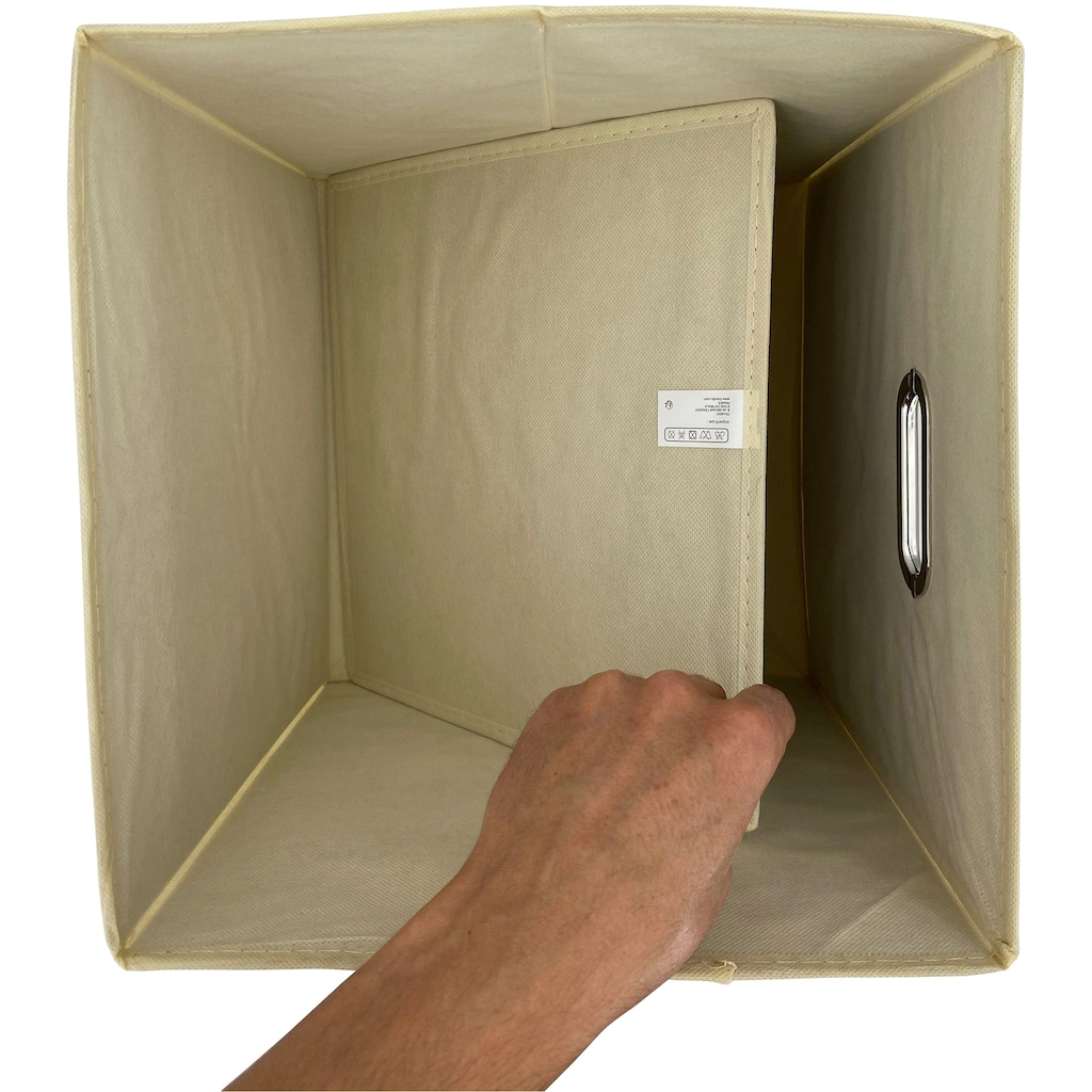 ADOB Aufbewahrungsbox »Faltboxen«, (Set, 3 St.), Inklusive Haltegriff