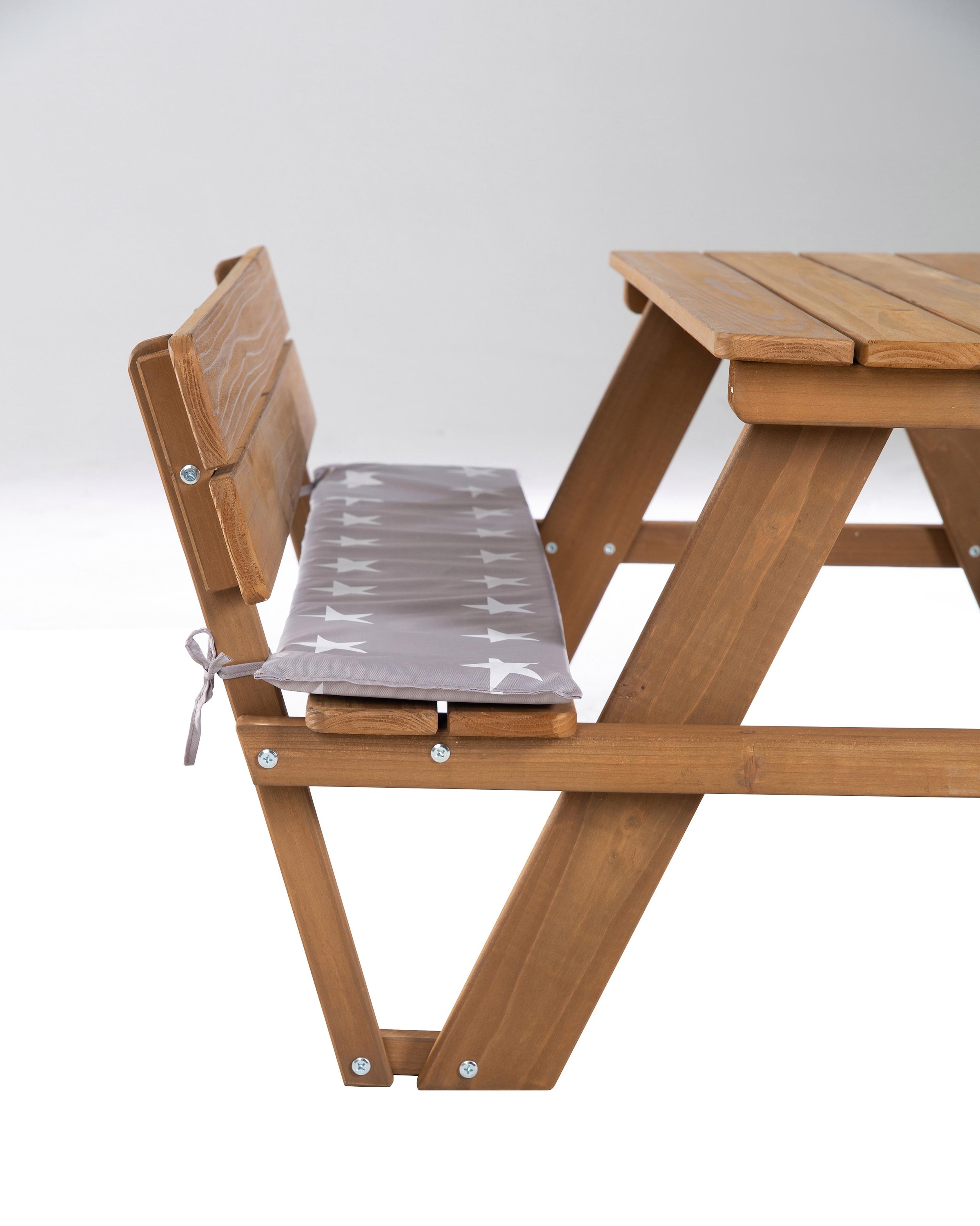 roba® Kindersitzgruppe 4 kaufen bequem »Picknick Deluxe, for Teakholz«, mit Lehne Outdoor