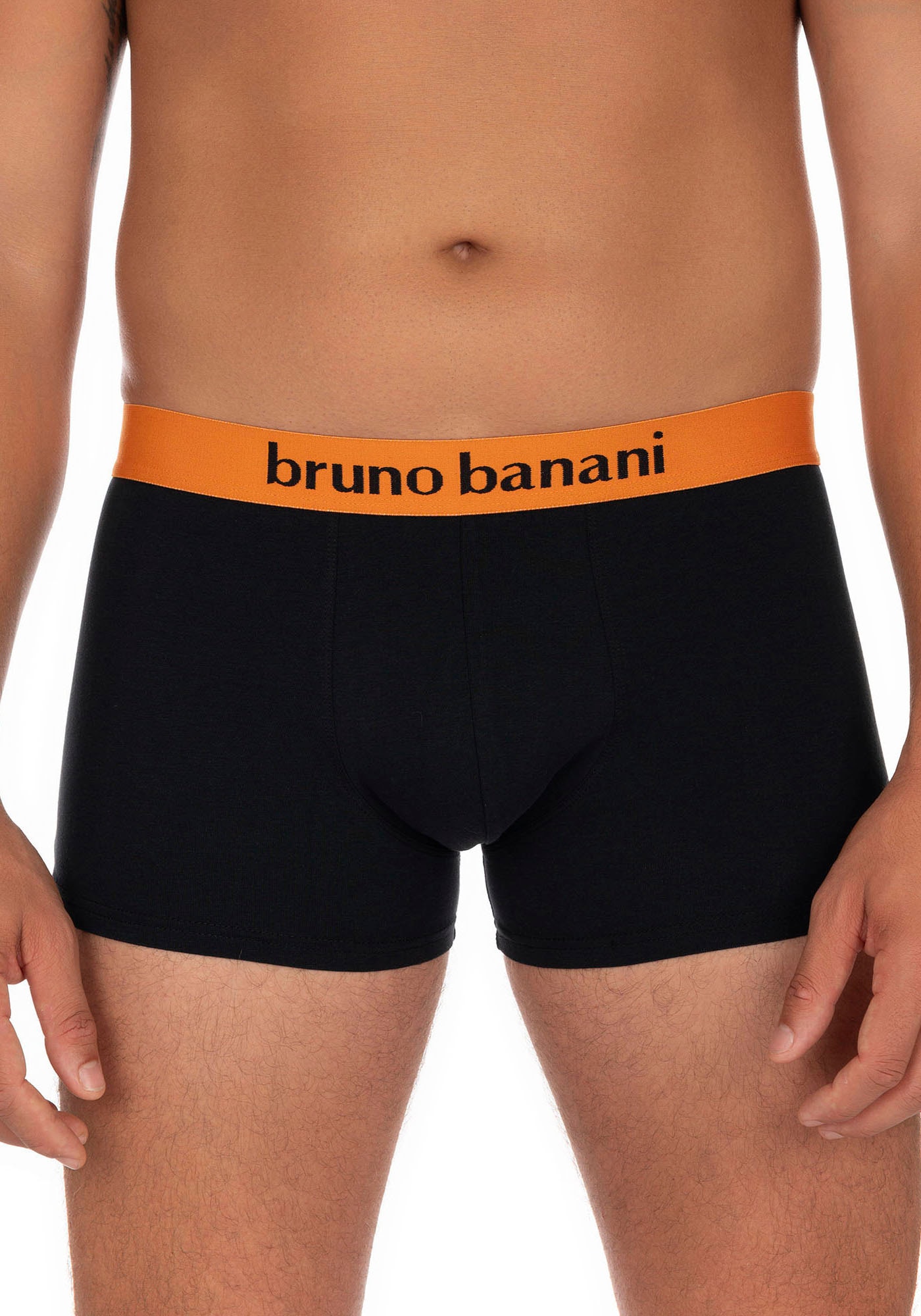 Bruno Banani Boxer »Flowing« 2er Pack,  mit kontrastreichem Logobund