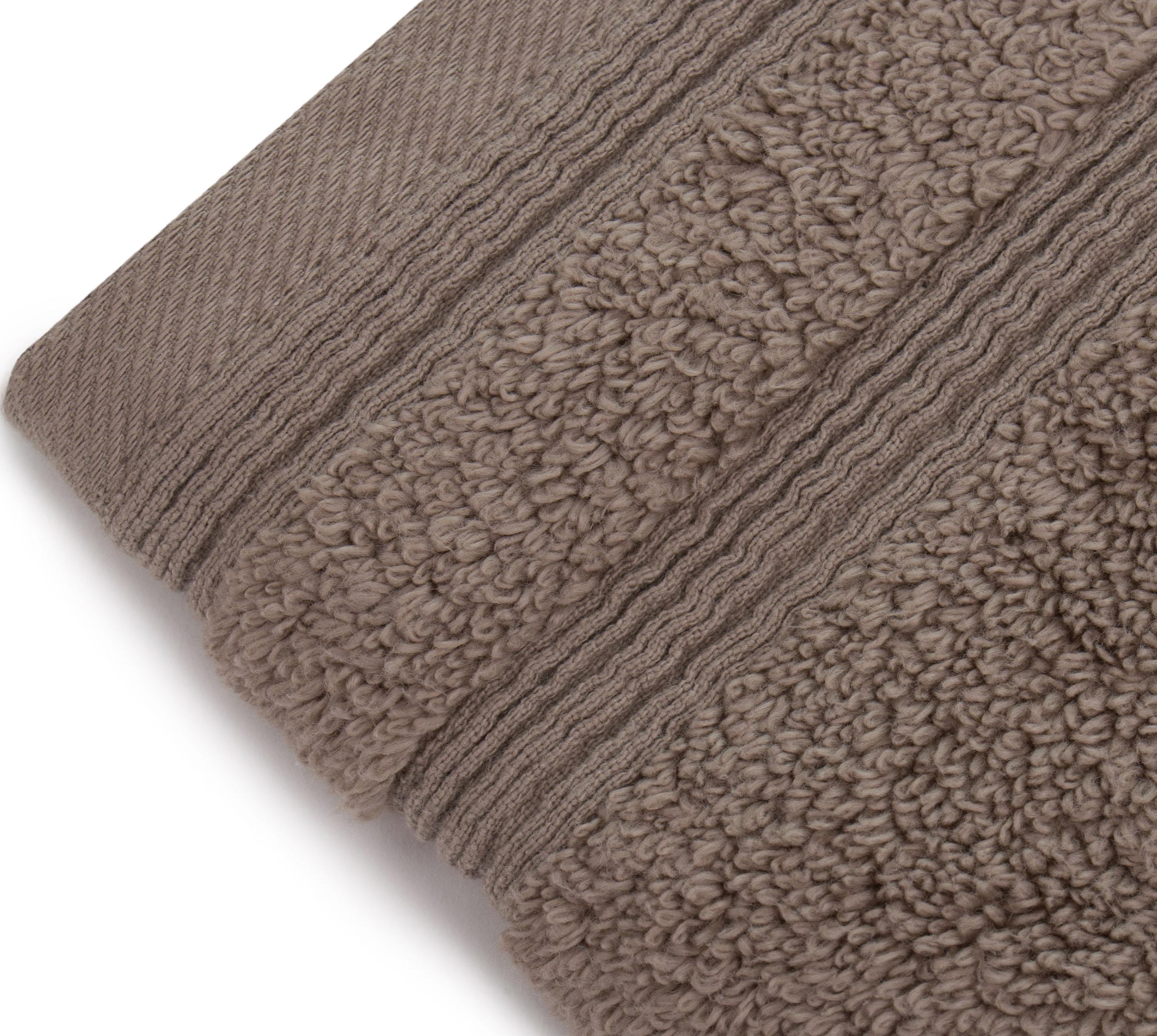 Gözze Gästehandtücher »Monaco« im Set, Uni Farben, mit gewellter Bordüre