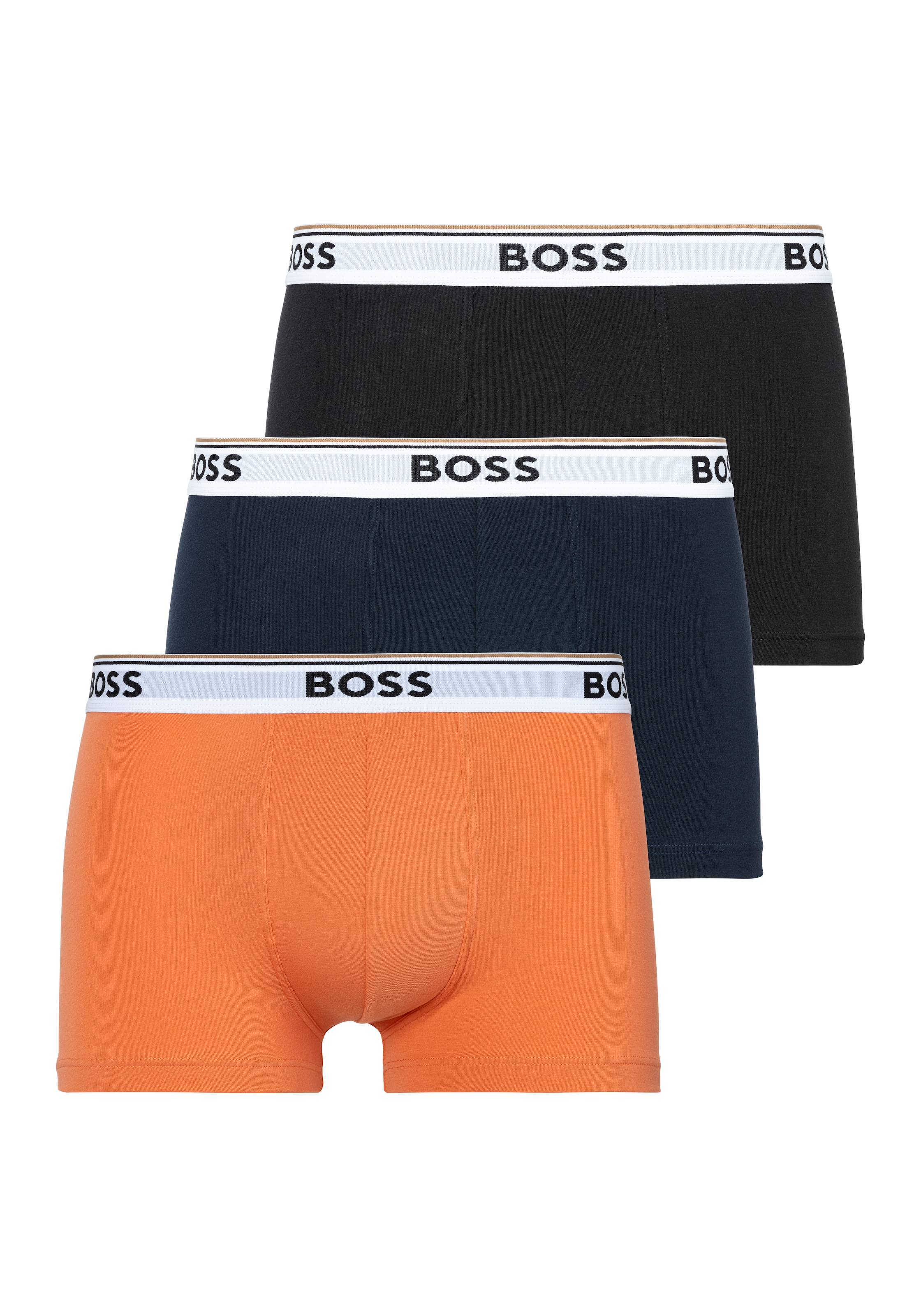 BOSS Trunk »3P Power«, (Packung, 3 St.), mit BOSS Schriftzug auf dem Bund