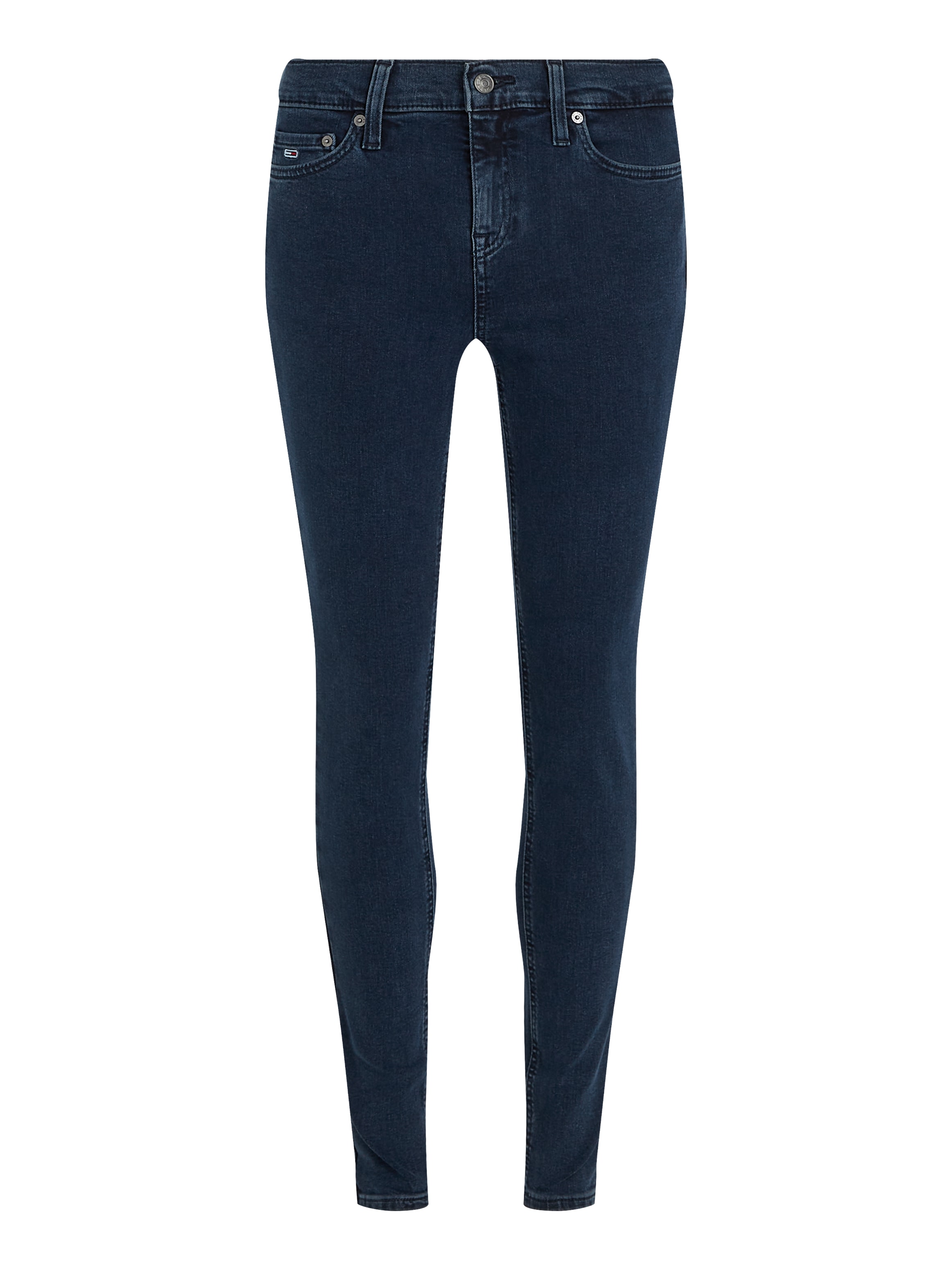 Tommy Jeans Skinny-fit-Jeans »Nora Mid Rise Skinny Fit«, mit Waschung, mit Logo-Badge