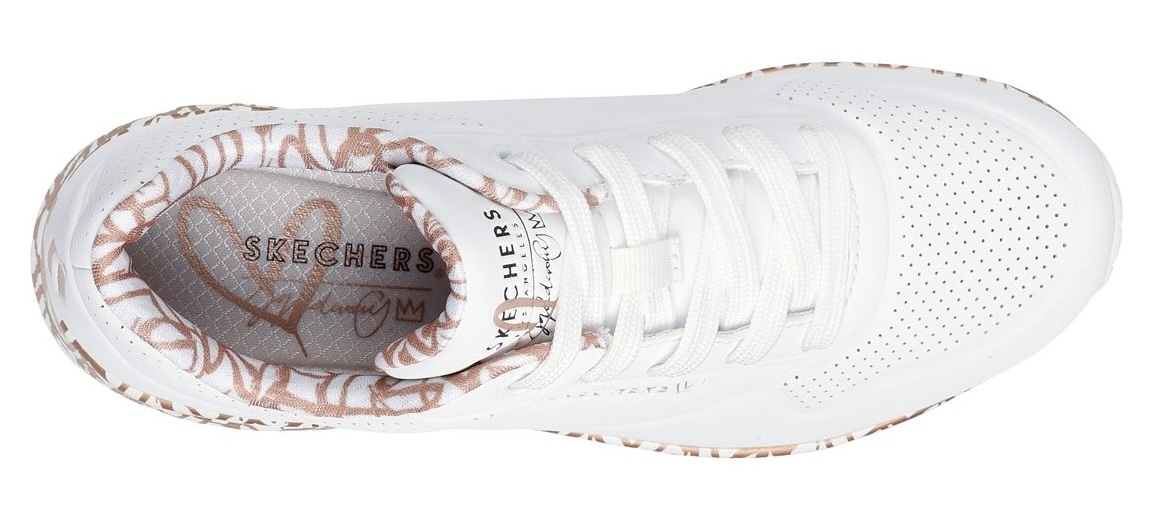 Skechers Sneakers »UNO LOVING LOVE«  Freizeitschuh, Halbschuh, Schnürschuh mit Luftkammersohle