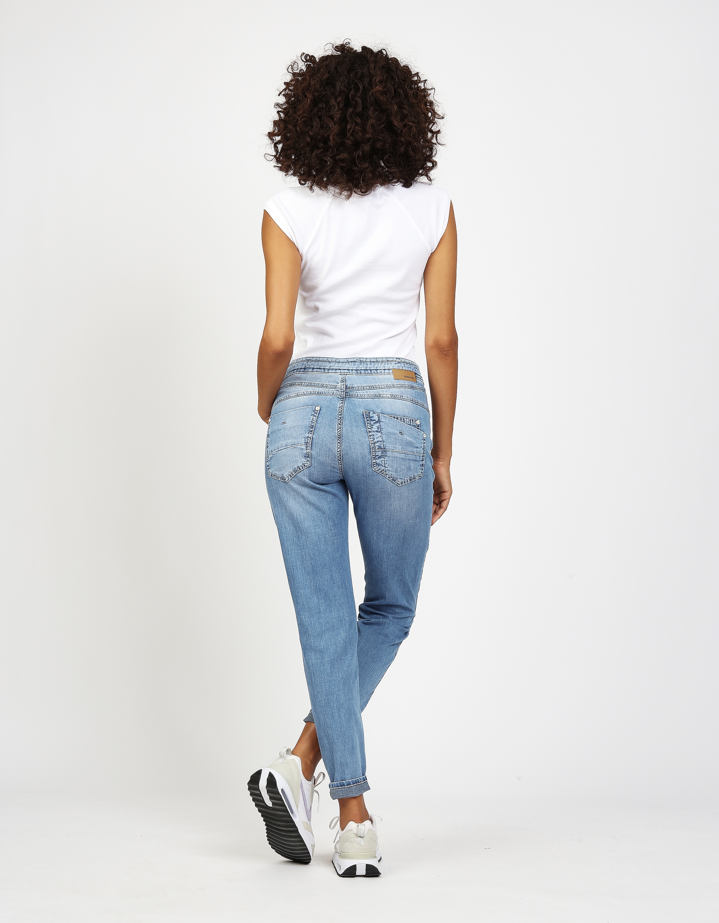 GANG Jeans à 5 poches »94AMELIE JOGGER« mit Tunnelzug, Relaxed Fit
